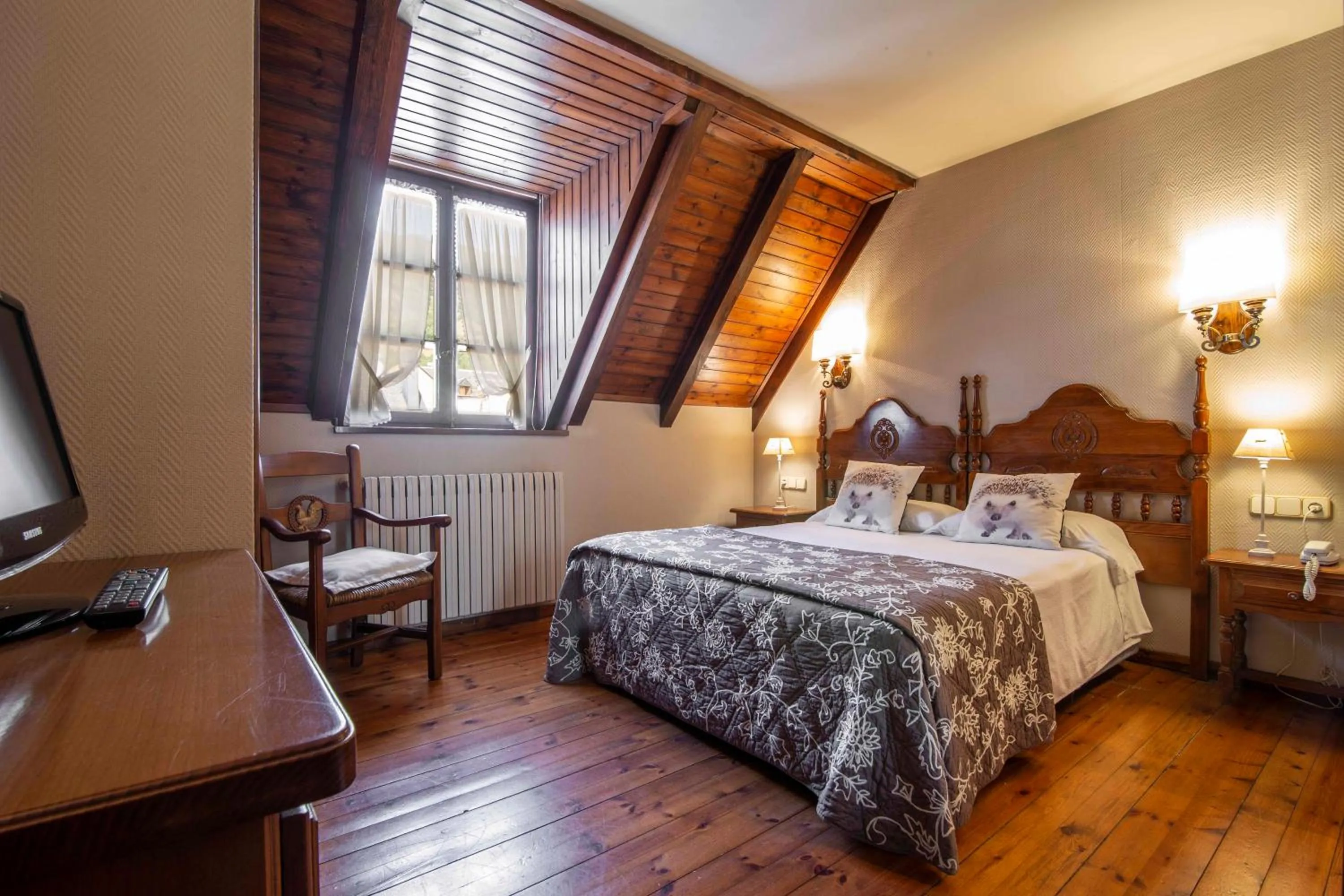 Bed in Hotel Fonfreda