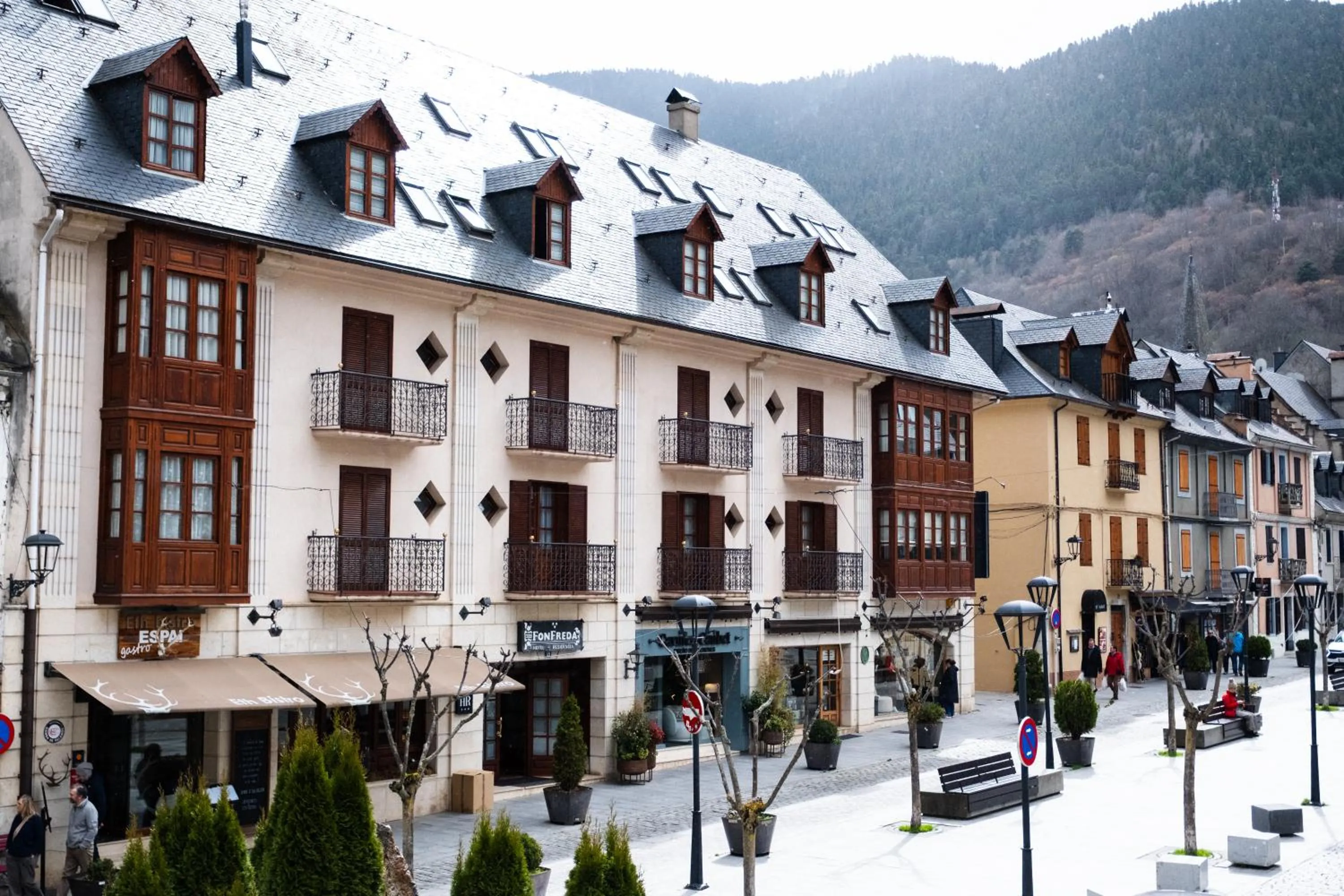 Property building in Hotel Fonfreda