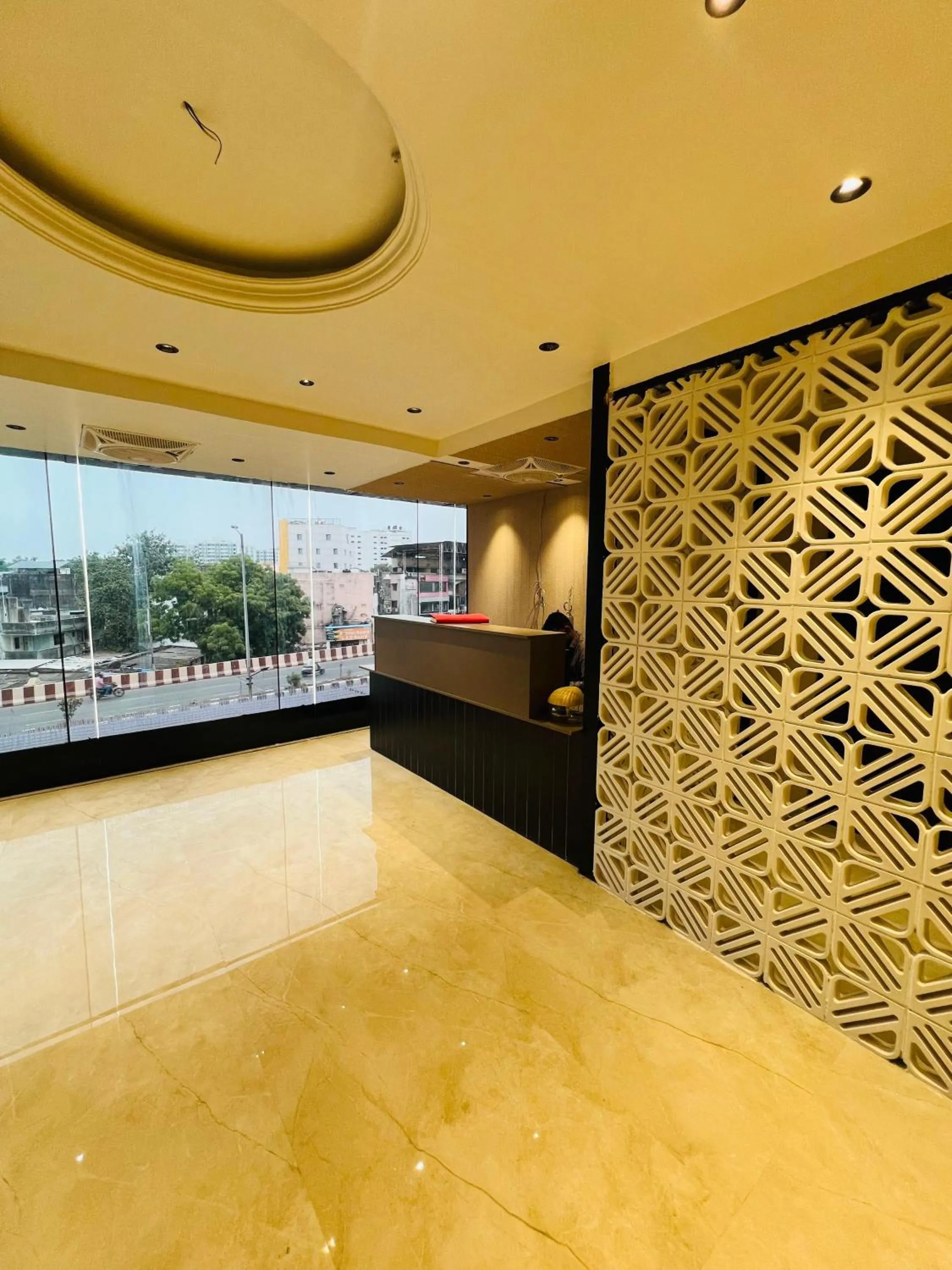 Lobby or reception in Hotel Presidency - Best Hotel in Surat