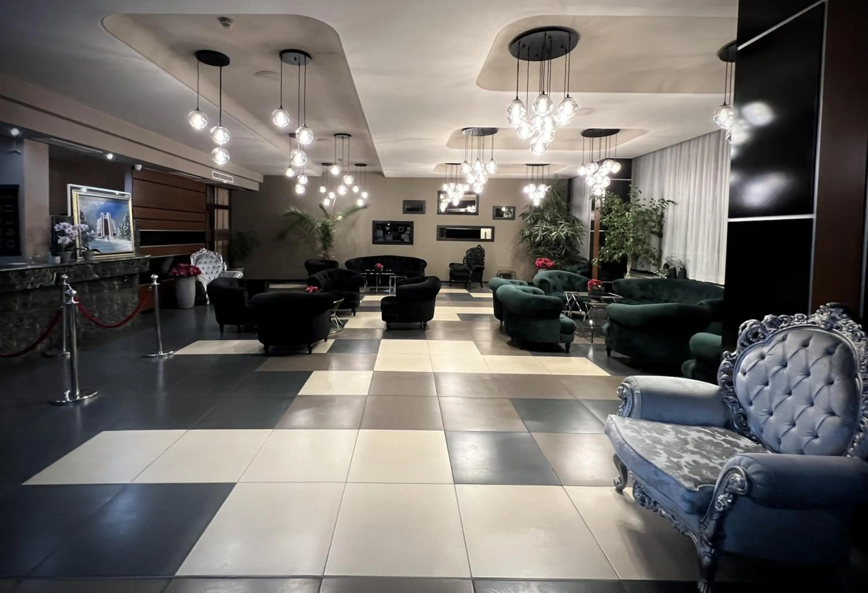 Lobby or reception in Hotel Balkan