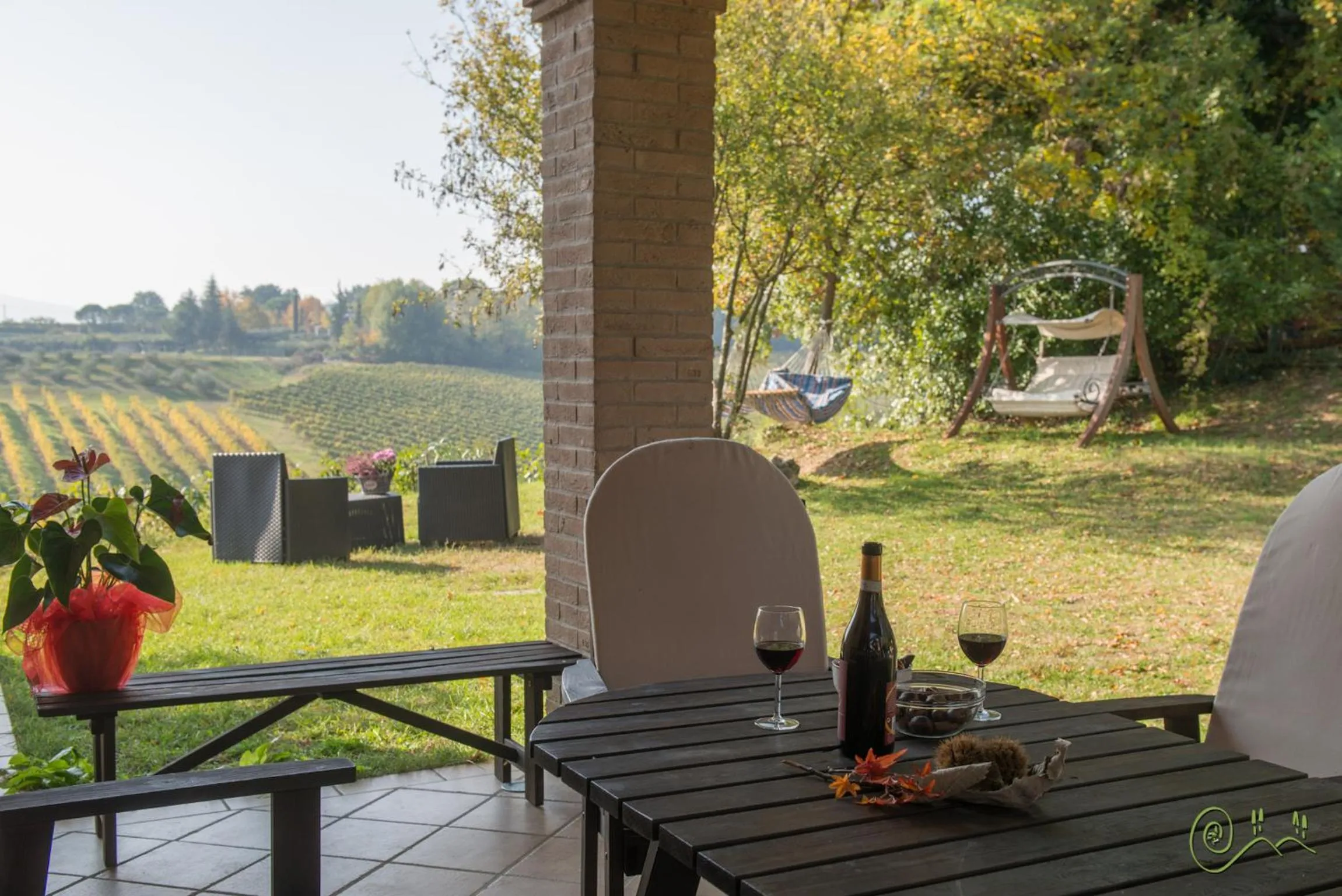 Natural landscape in Locanda Camera con Vista