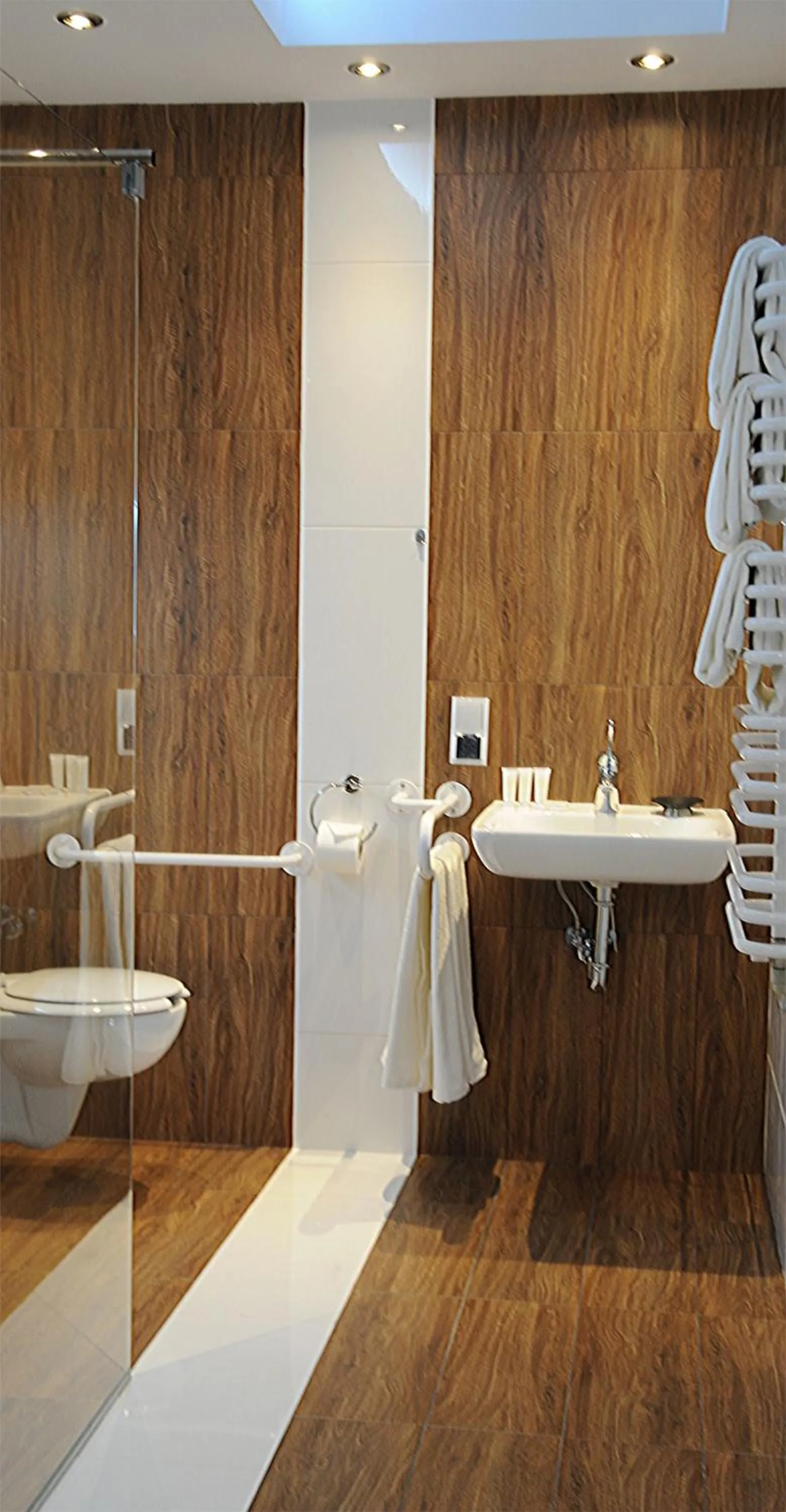 Bathroom in Hotel Klaudia