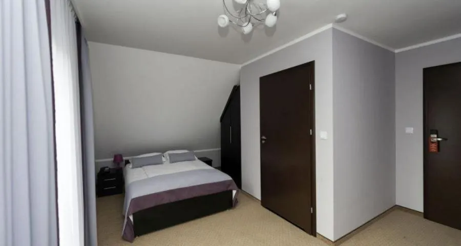 Bed in Hotel Klaudia