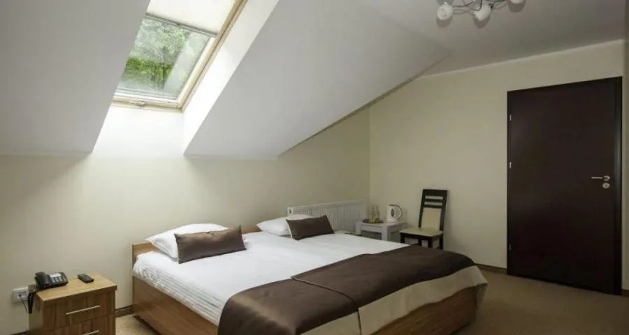 Bed in Hotel Klaudia