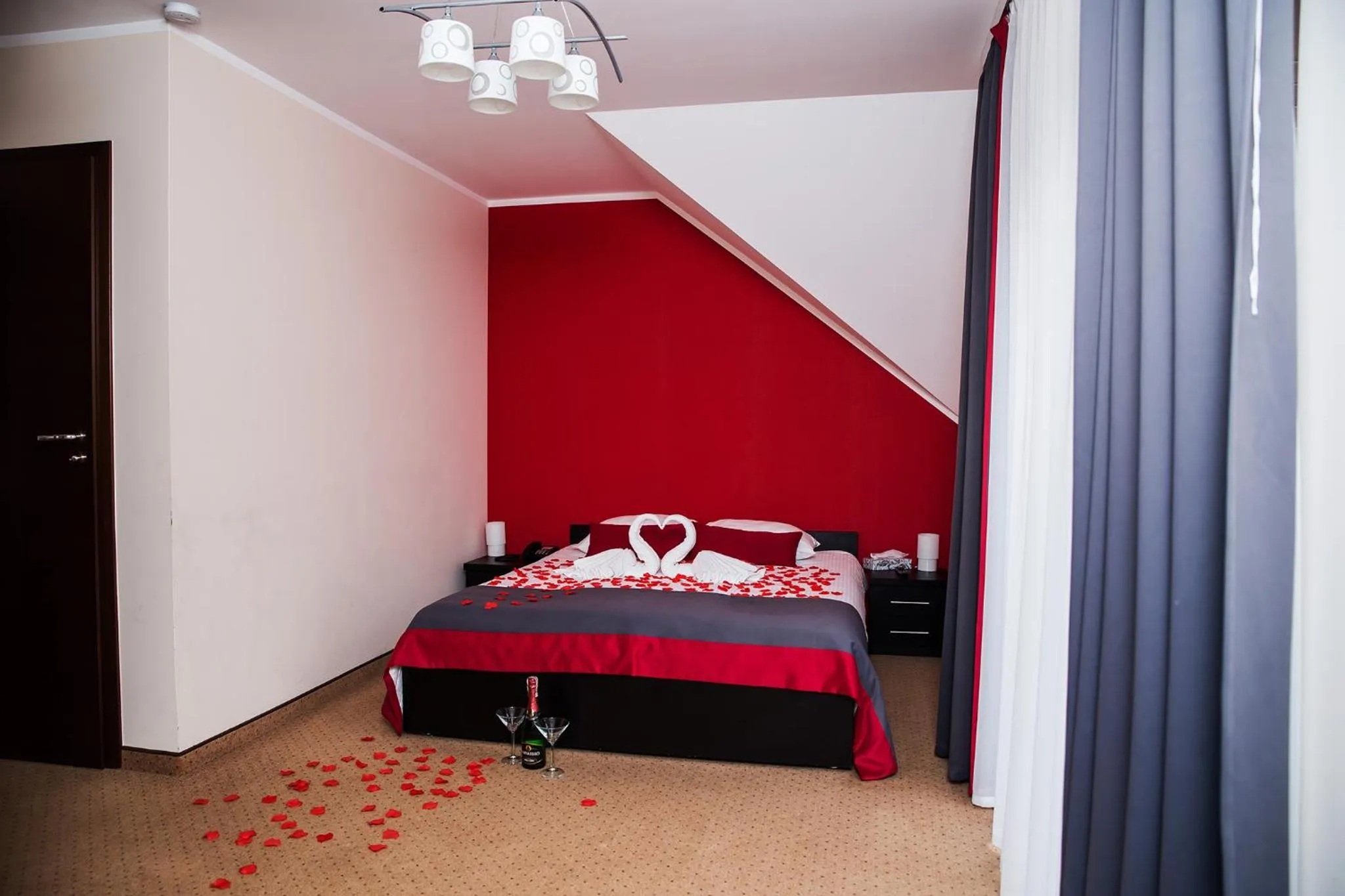 Bed in Hotel Klaudia