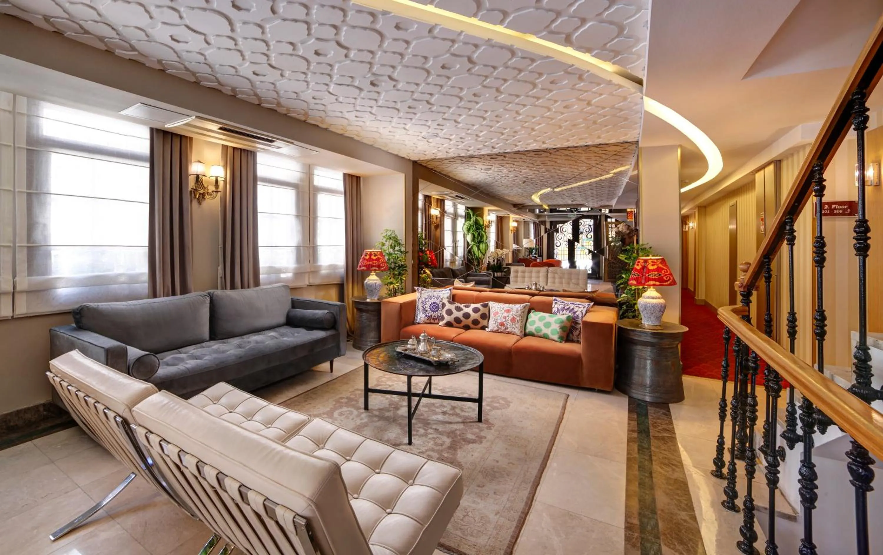 Lobby or reception in Almina Guest House