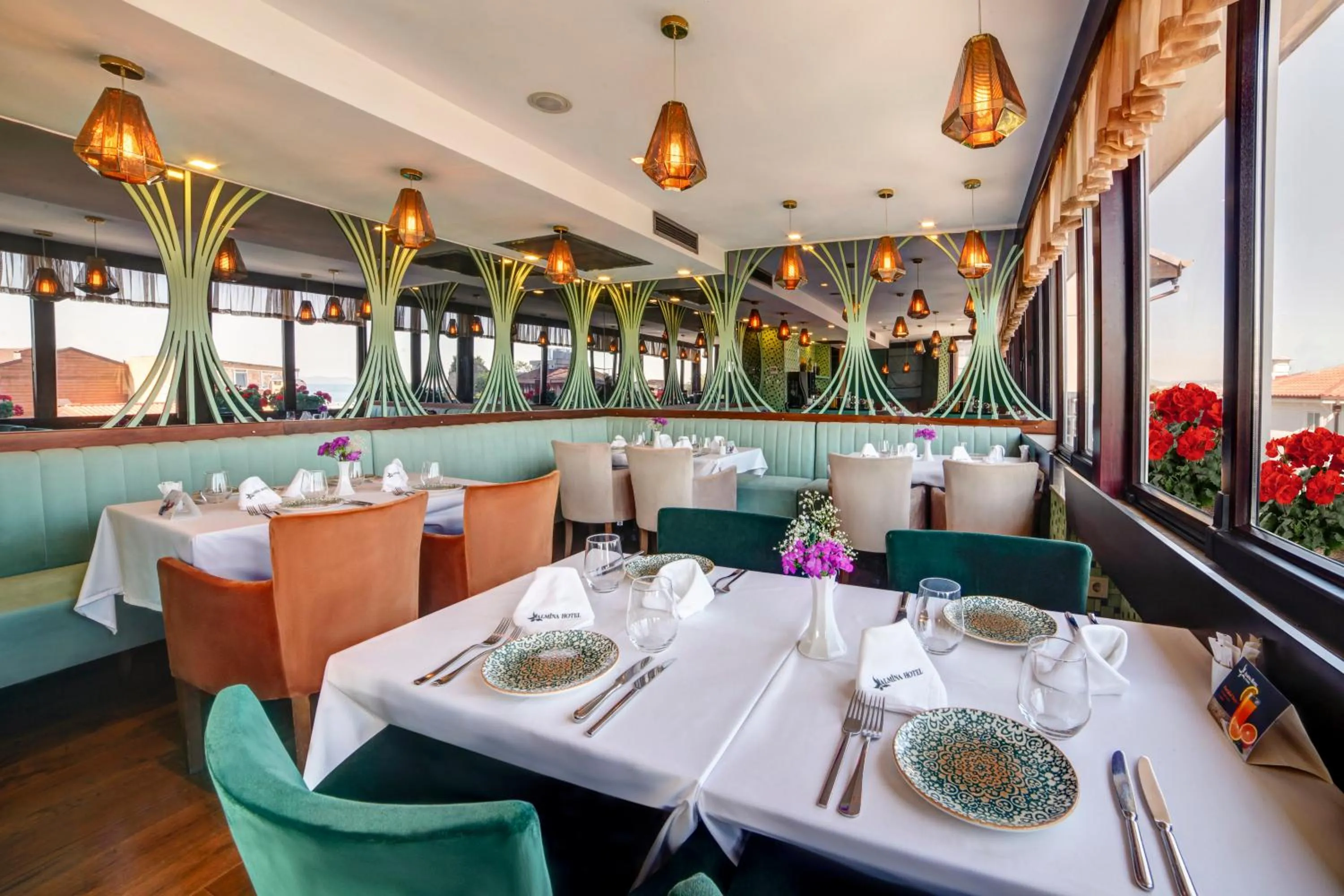 Restaurant/places to eat in Almina Guest House