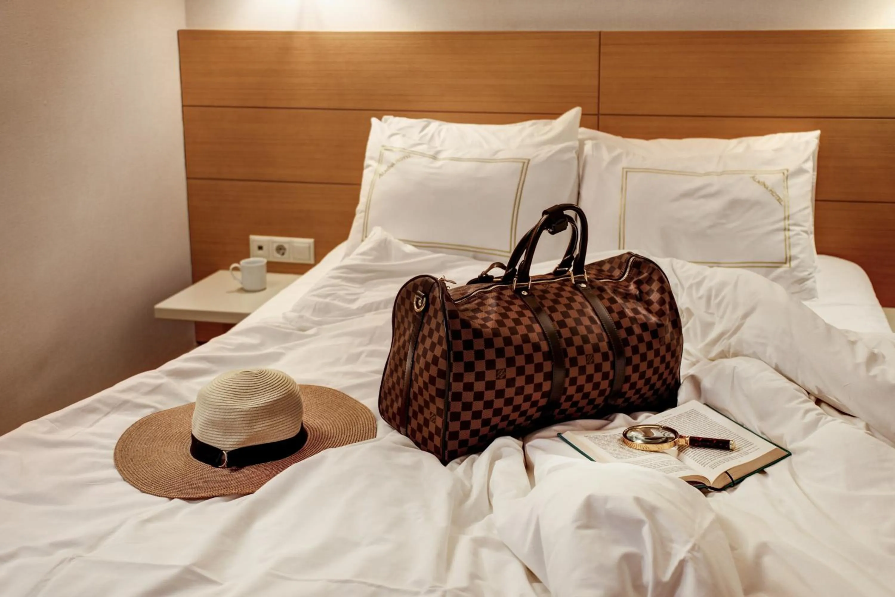 Bed in Almina Guest House