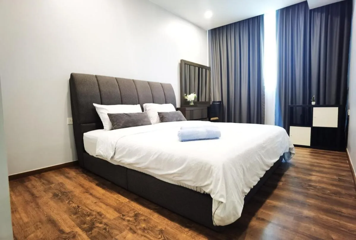 Bed in Jeff and Ricky Homestay 59 Vivacity Megamall
