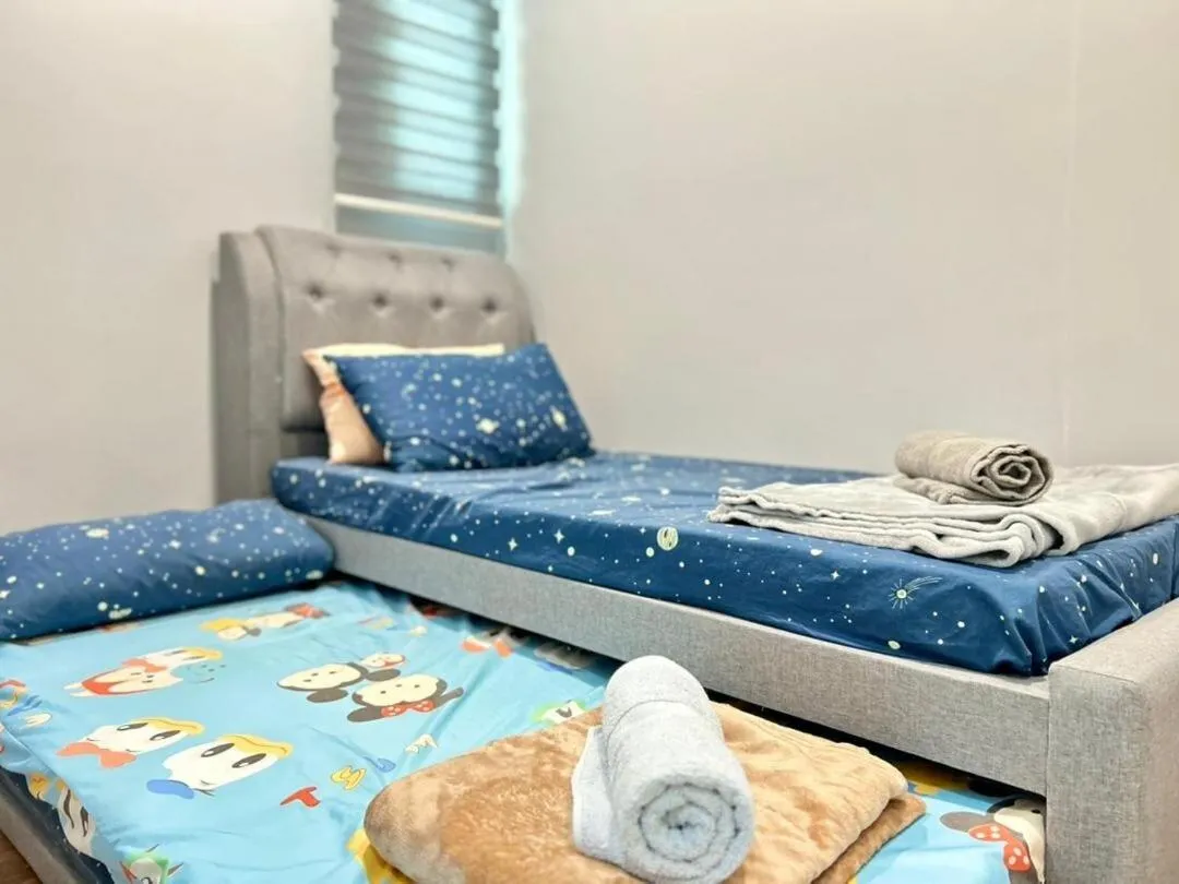 Bed in Jeff and Ricky Homestay 59 Vivacity Megamall