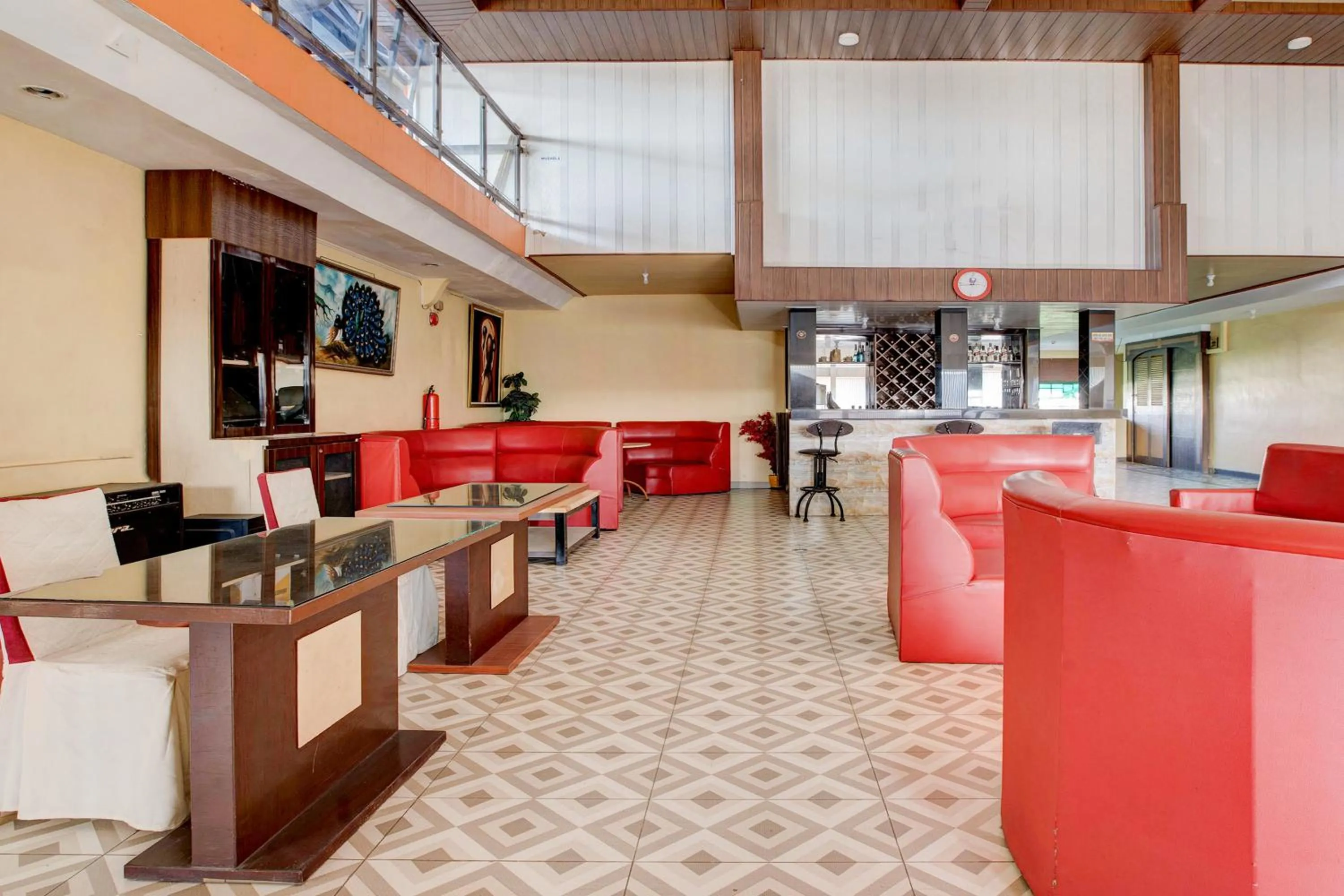 Seating area in Collection O Batam near DC Mall formerly S Hotel