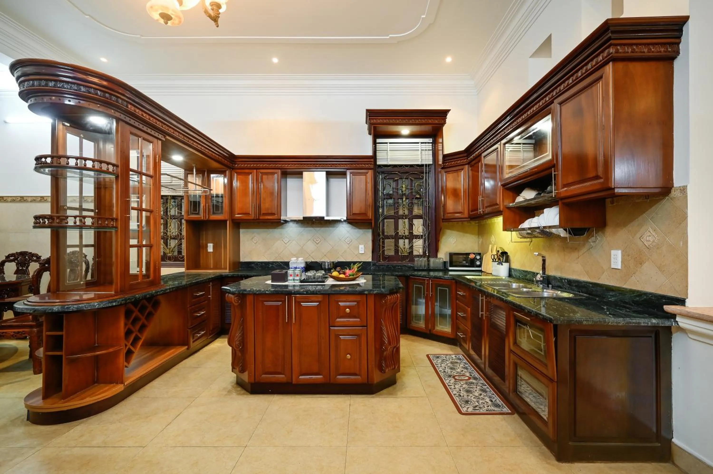 stove in Amory Villa Thao Dien