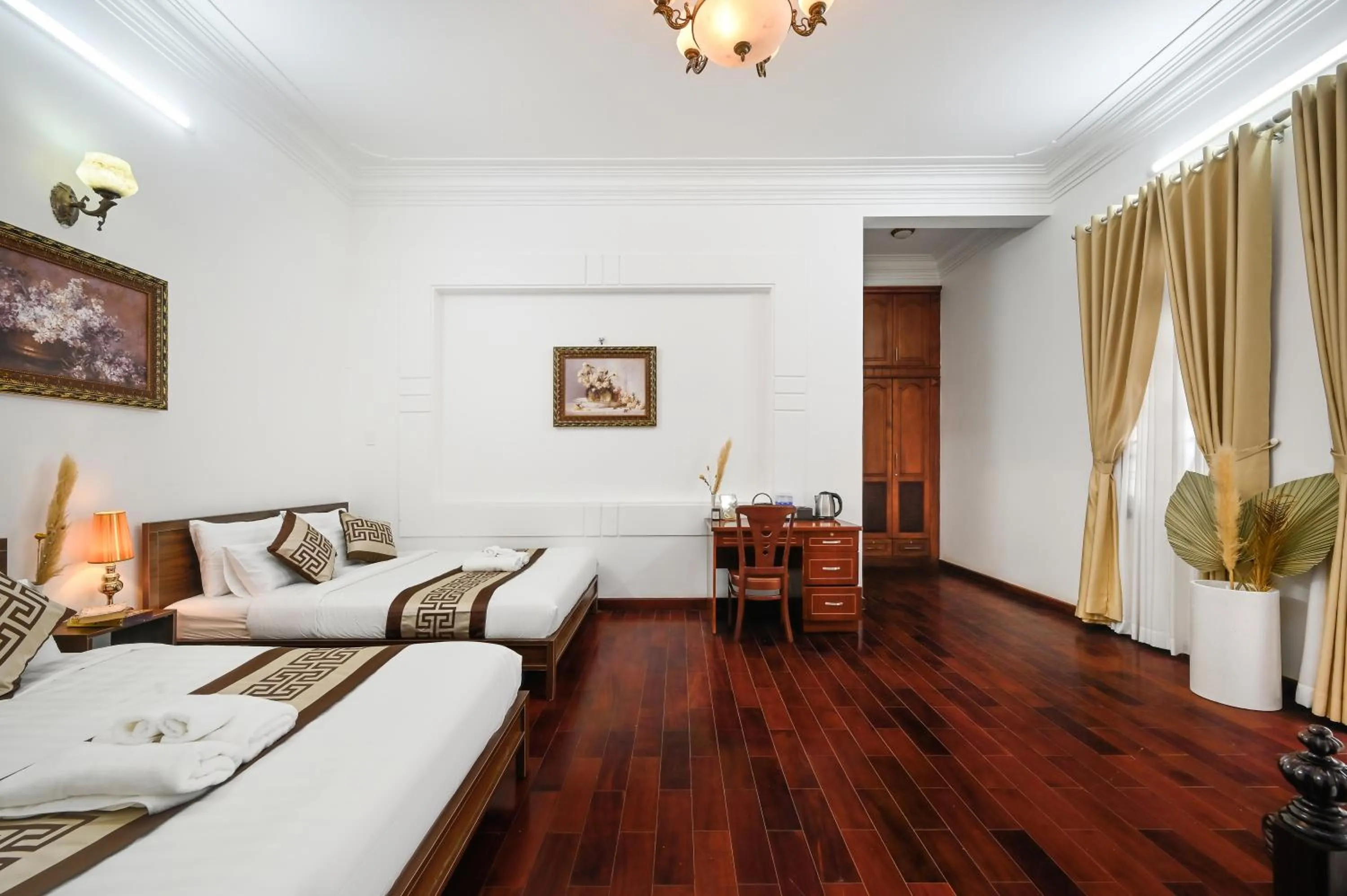 Photo of the whole room, Bed in Amory Villa Thao Dien