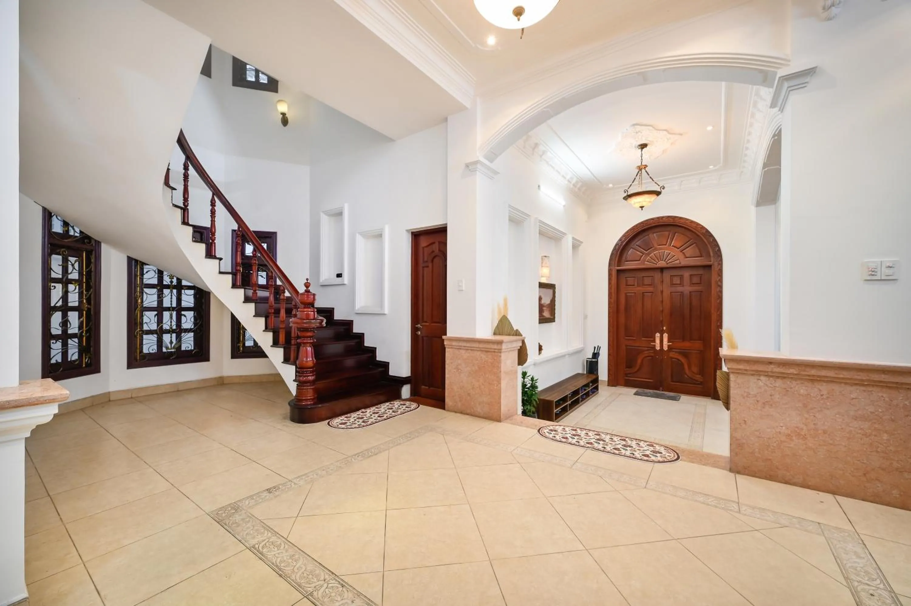 Living room, Bed in Amory Villa Thao Dien
