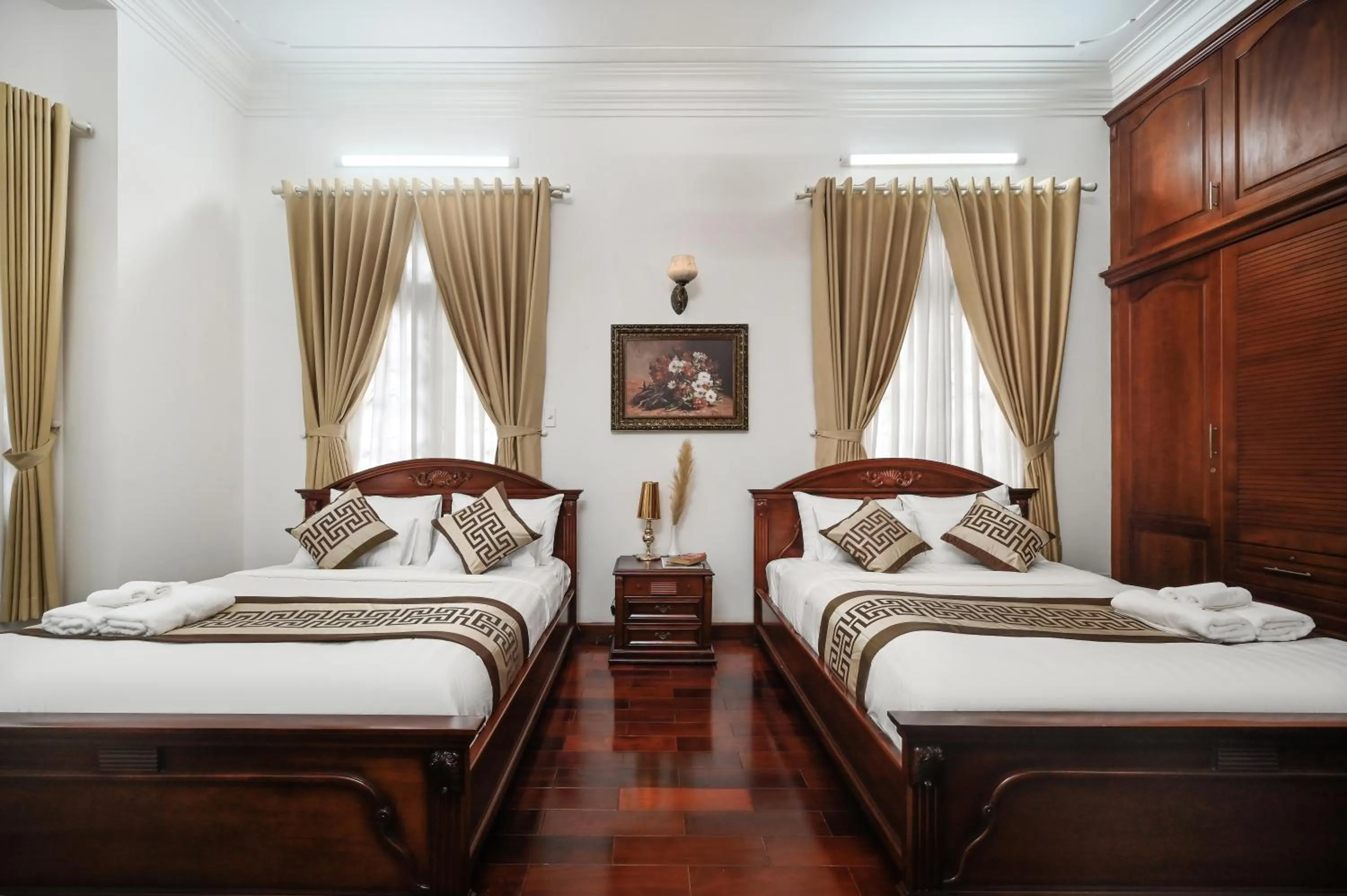Photo of the whole room, Bed in Amory Villa Thao Dien