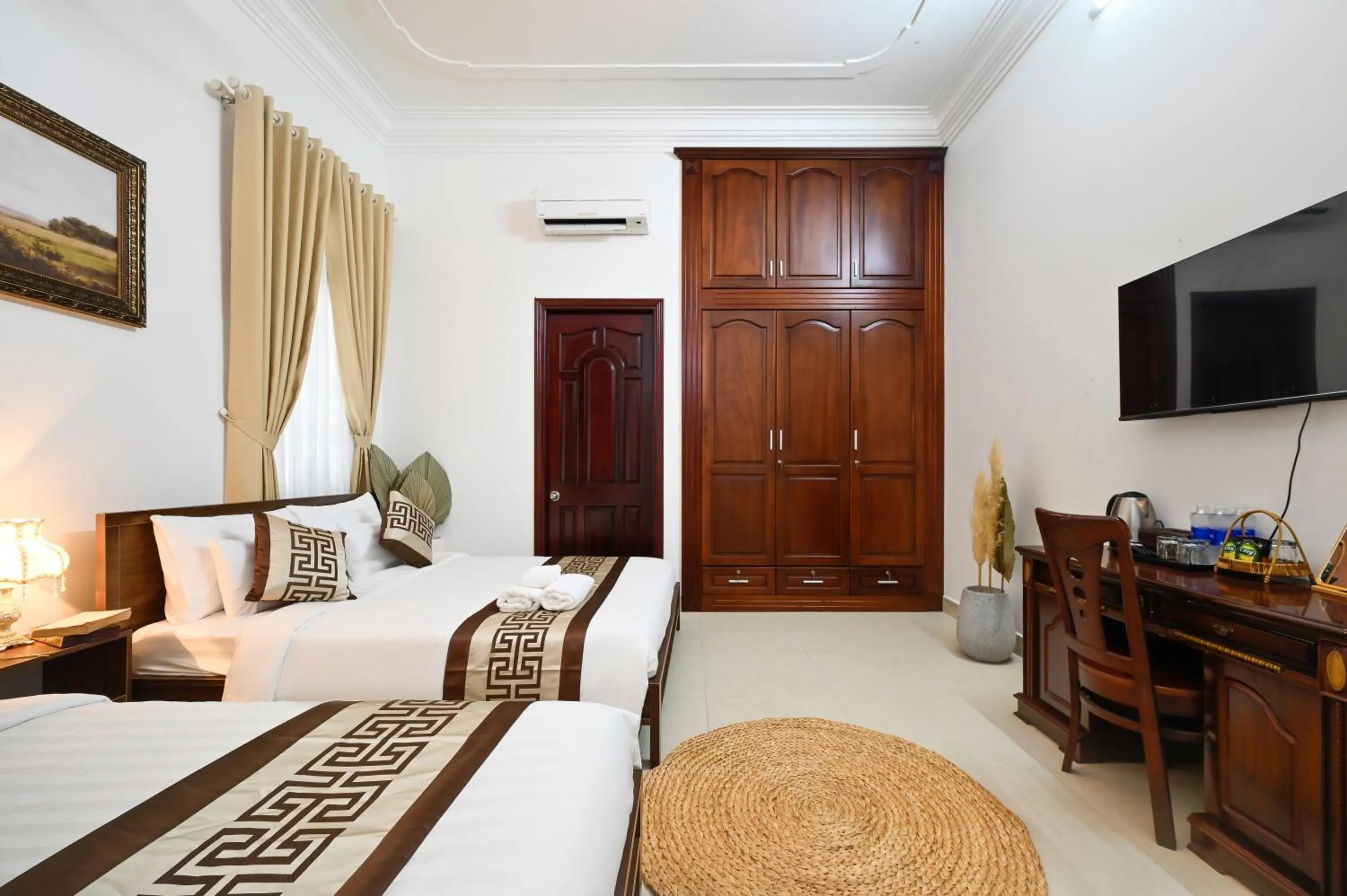 Bed in Amory Villa Thao Dien