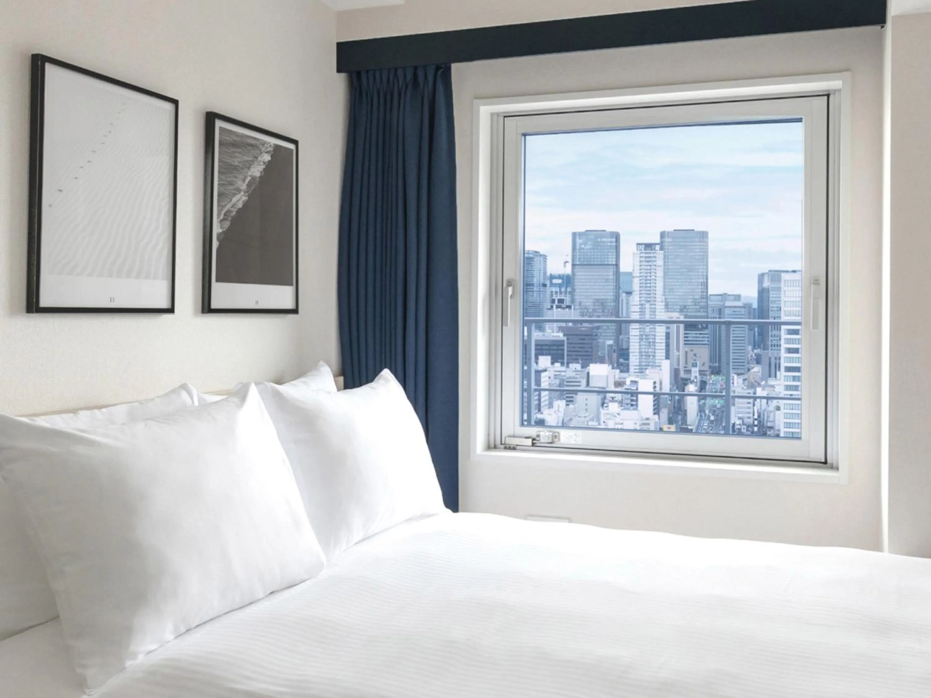 Photo of the whole room, Bed in Brackets Hotel Osaka Hommachi