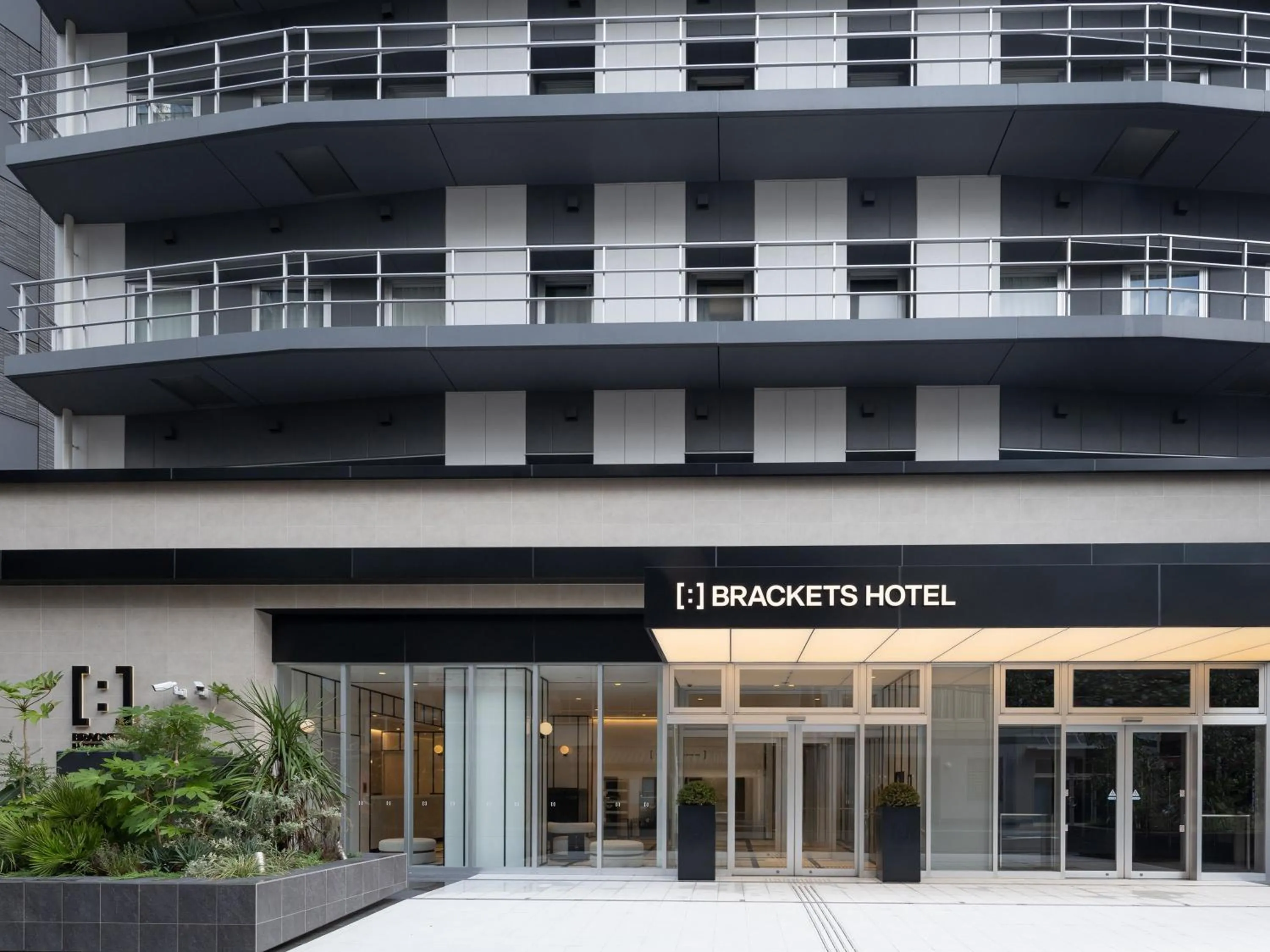 Property building in Brackets Hotel Osaka Hommachi