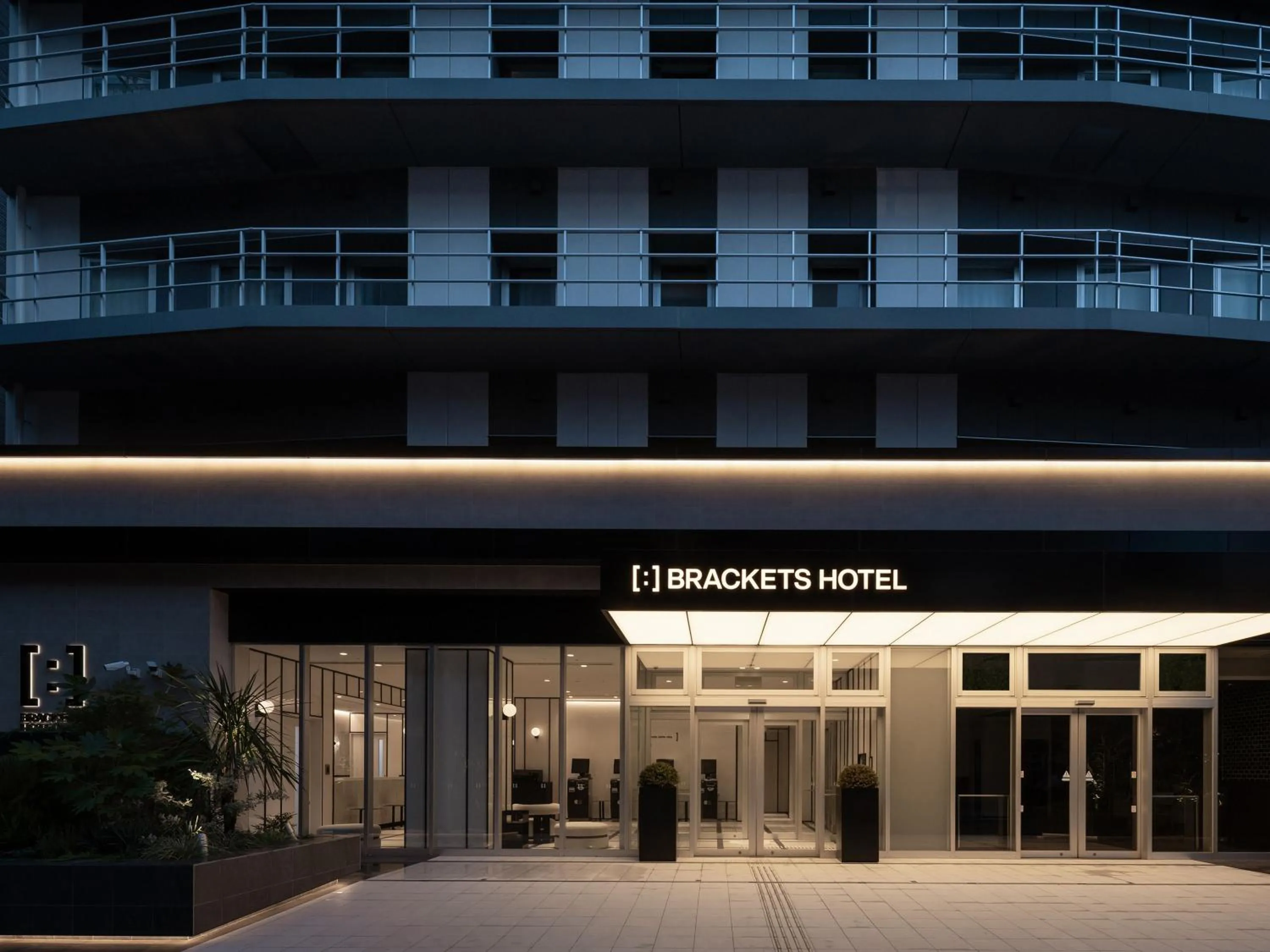 Property building in Brackets Hotel Osaka Hommachi