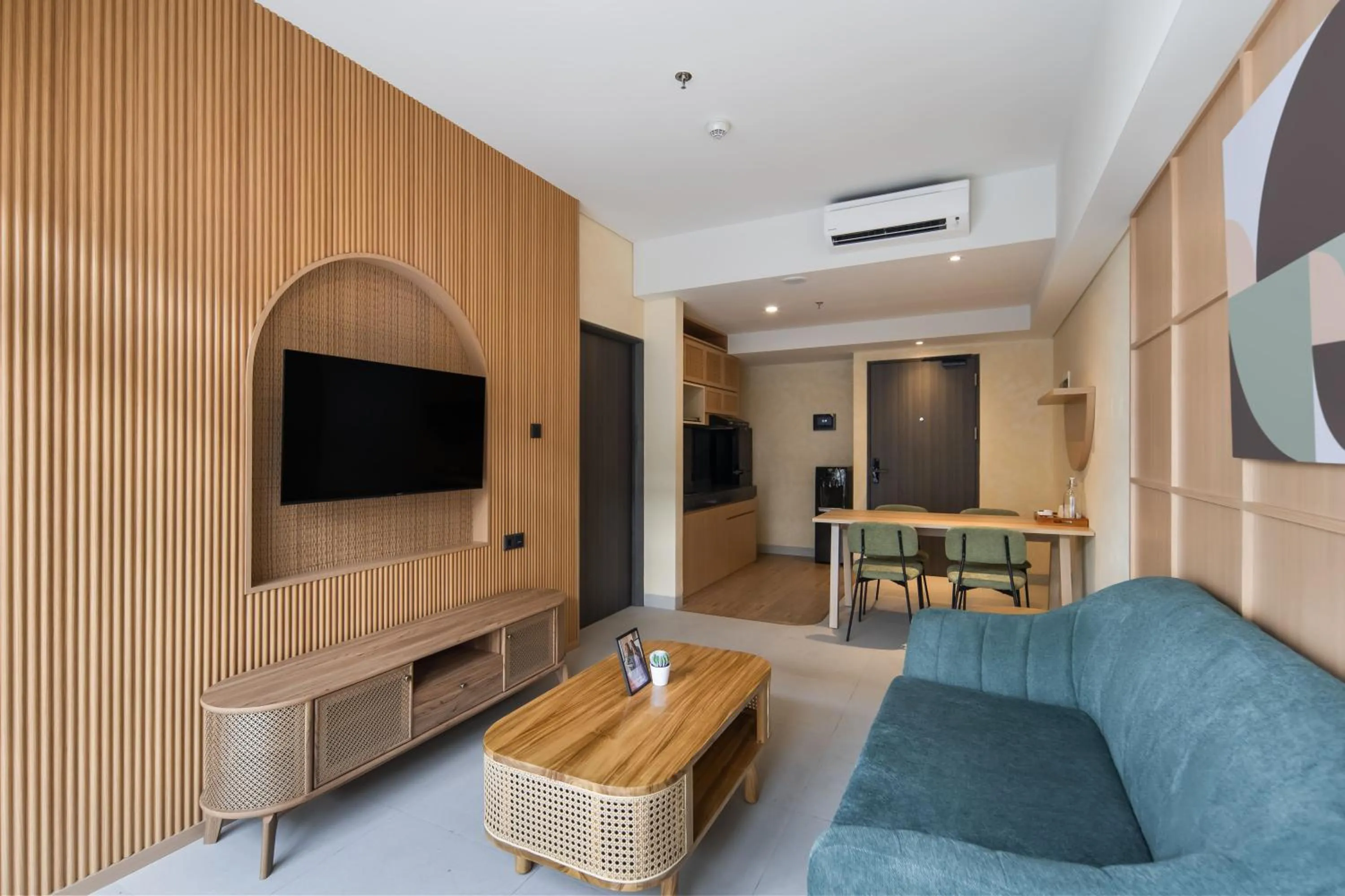 Living room in Cove Carstensz BSD