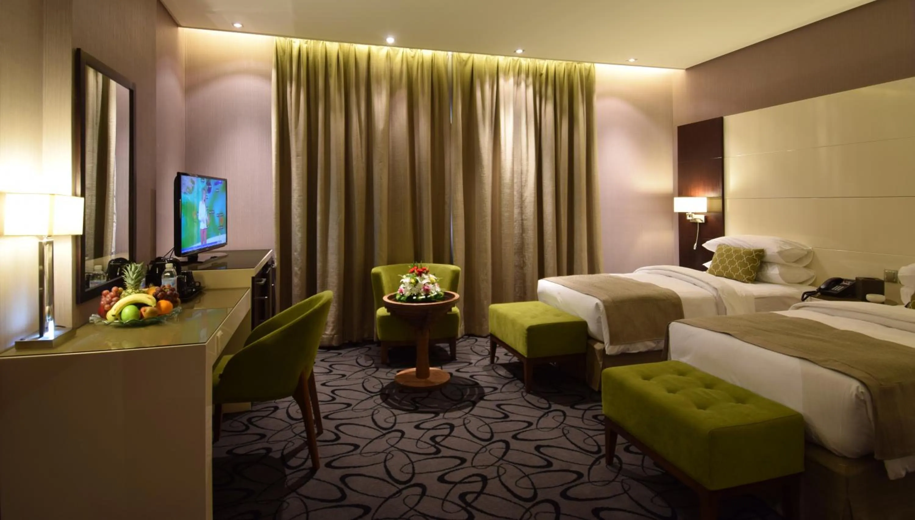 Photo of the whole room, Bed in Hayat Al Zahraa Serviced Apartments