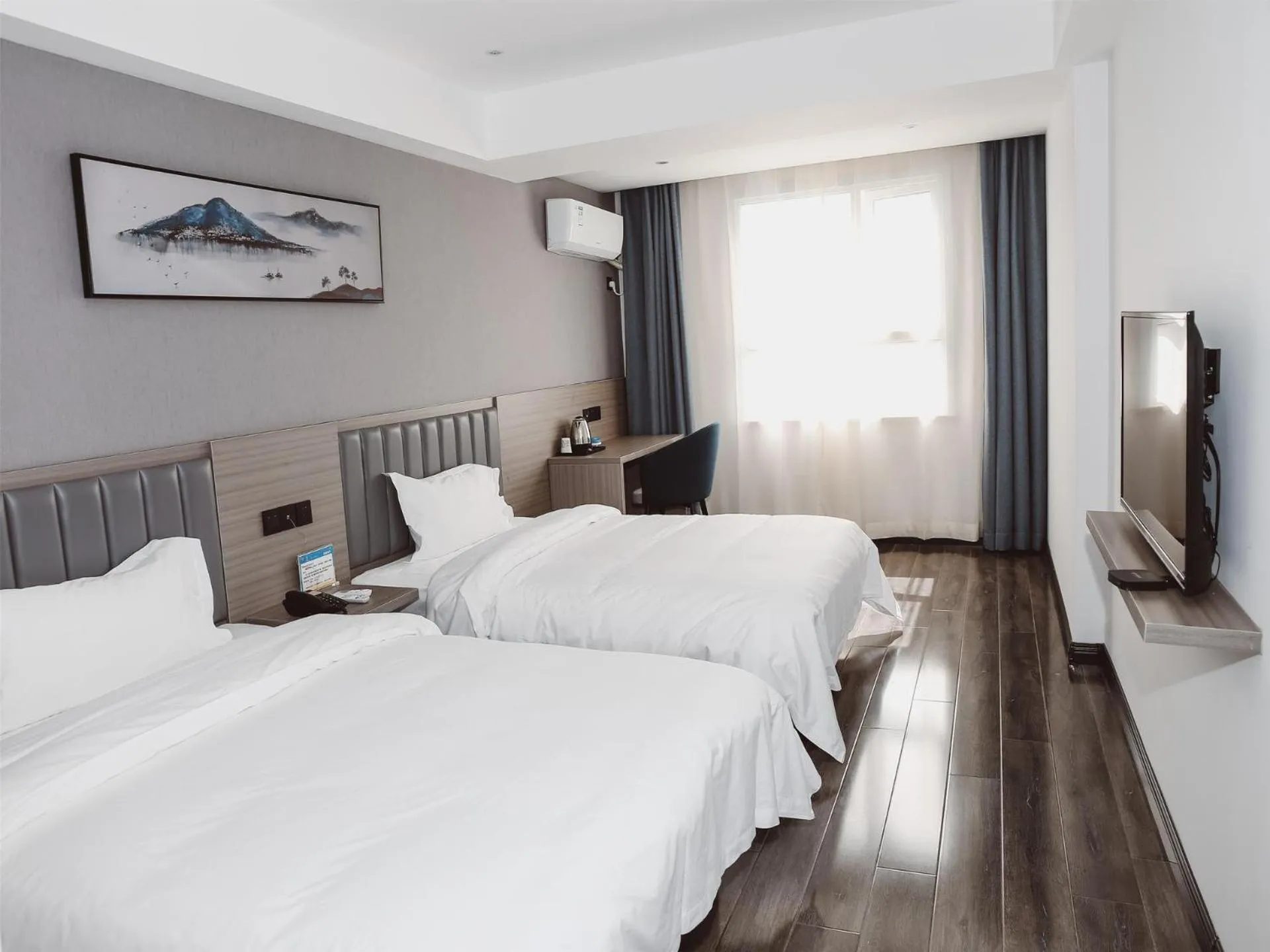 Bed in 7Days Inn Xi'an East Street Zhangxueliang Memorial Hall East Door