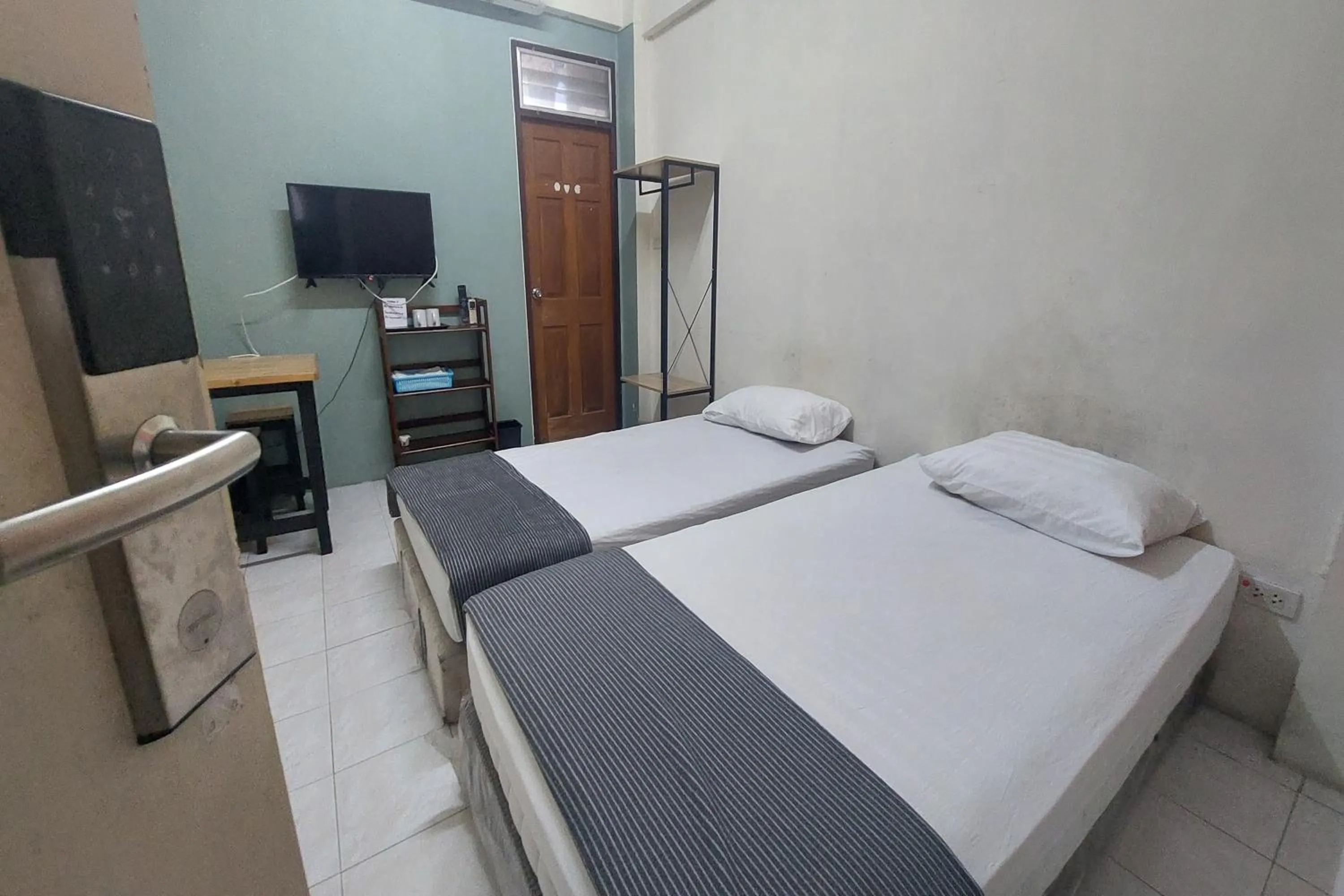 Bed in Sukhum Mega Bangna Guest House