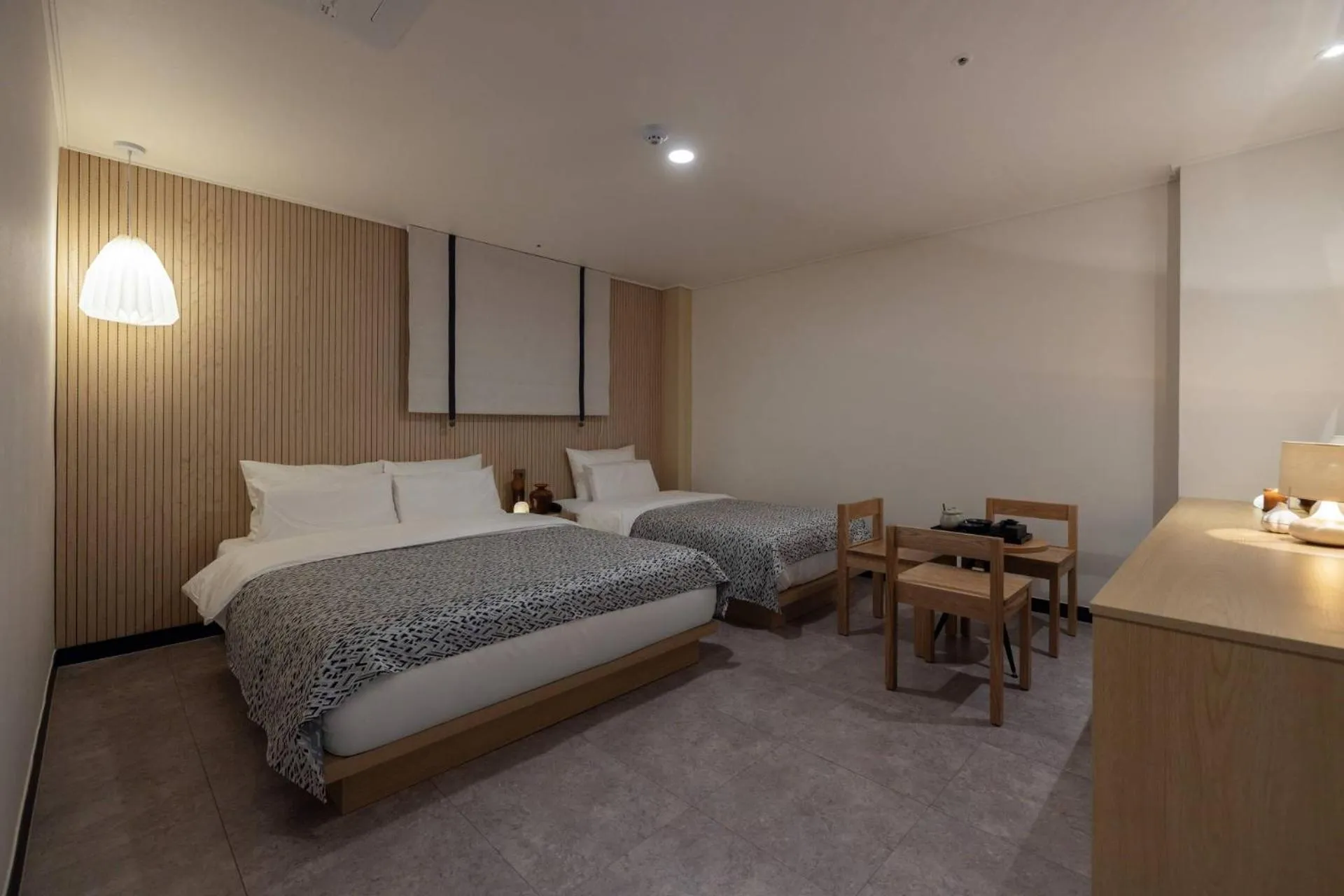 Photo of the whole room, Bed in Anook Ryokan Hotel Ansan station