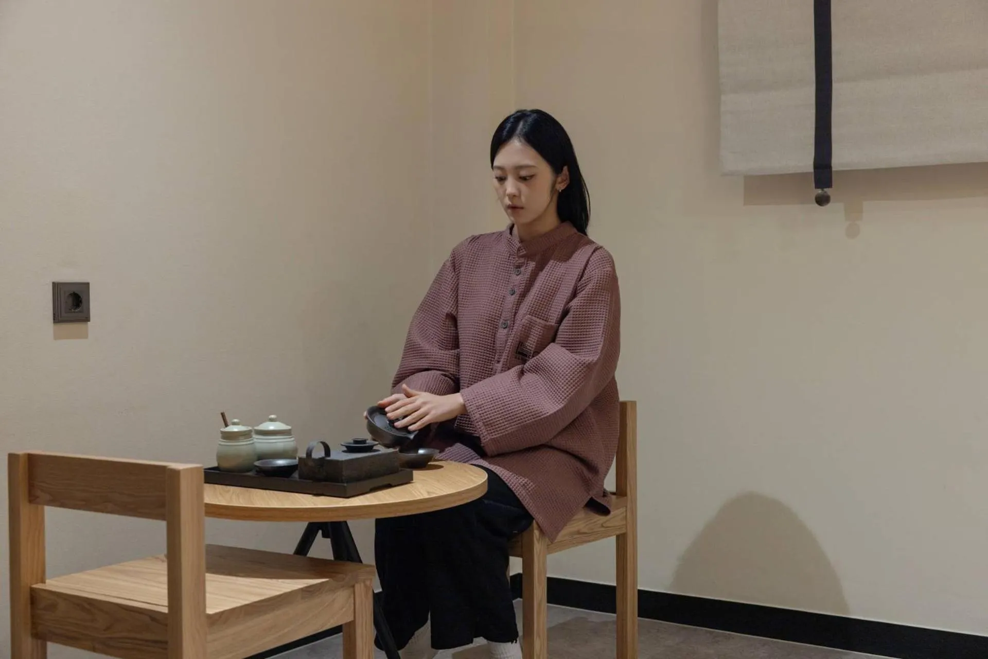 Coffee/tea facilities in Anook Ryokan Hotel Ansan station