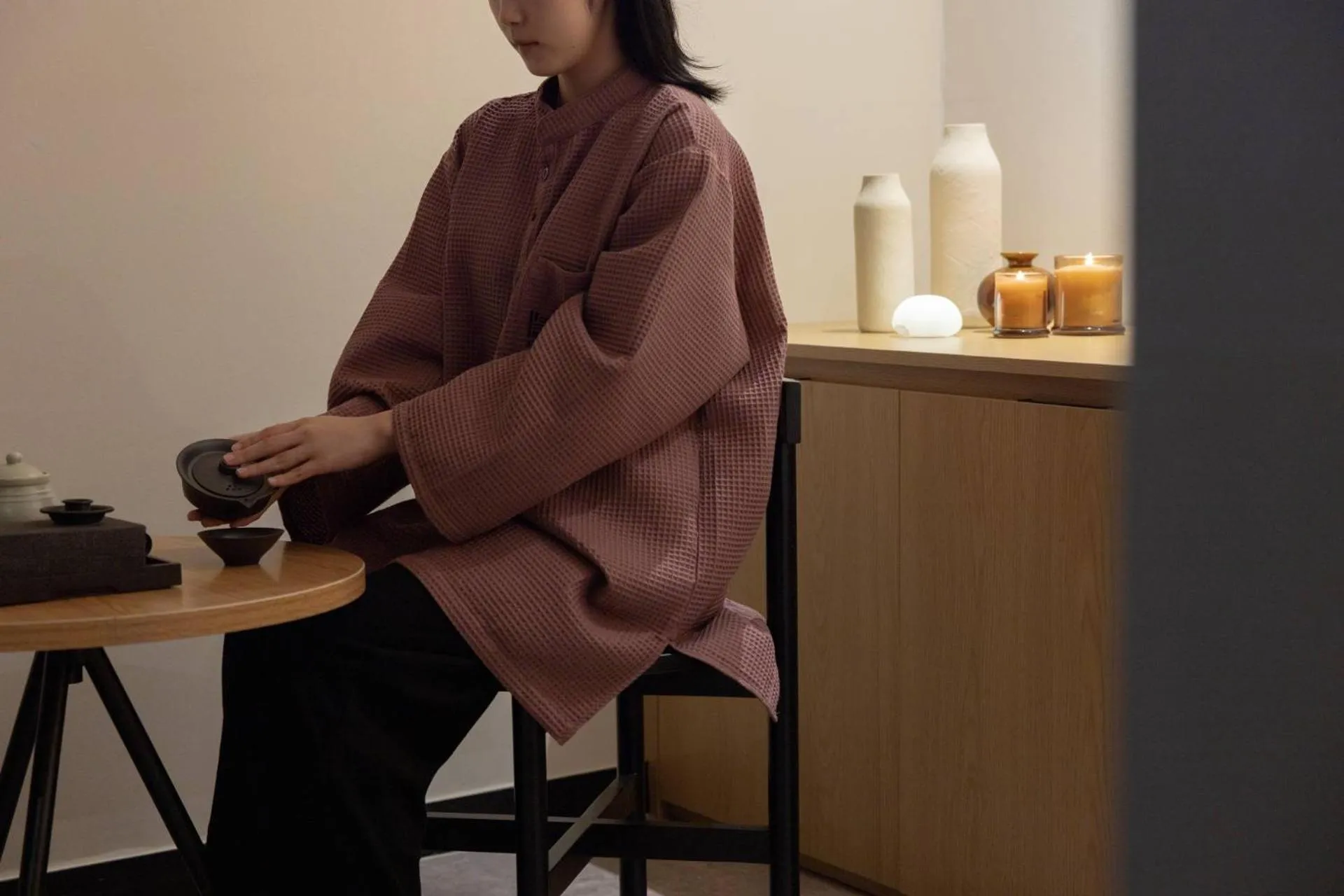 Coffee/tea facilities in Anook Ryokan Hotel Ansan station