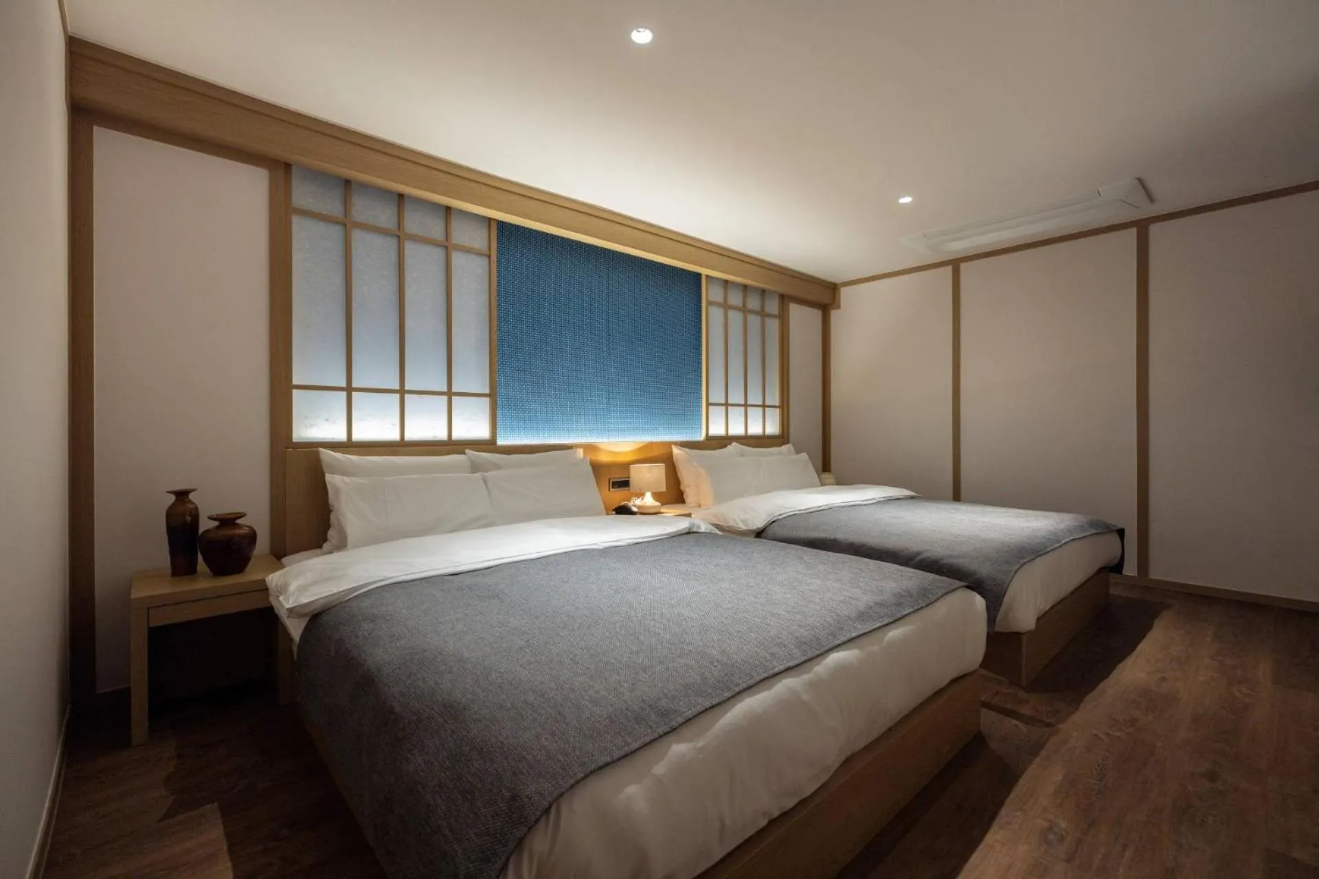 Bedroom, Bed in Anook Ryokan Hotel Ansan station