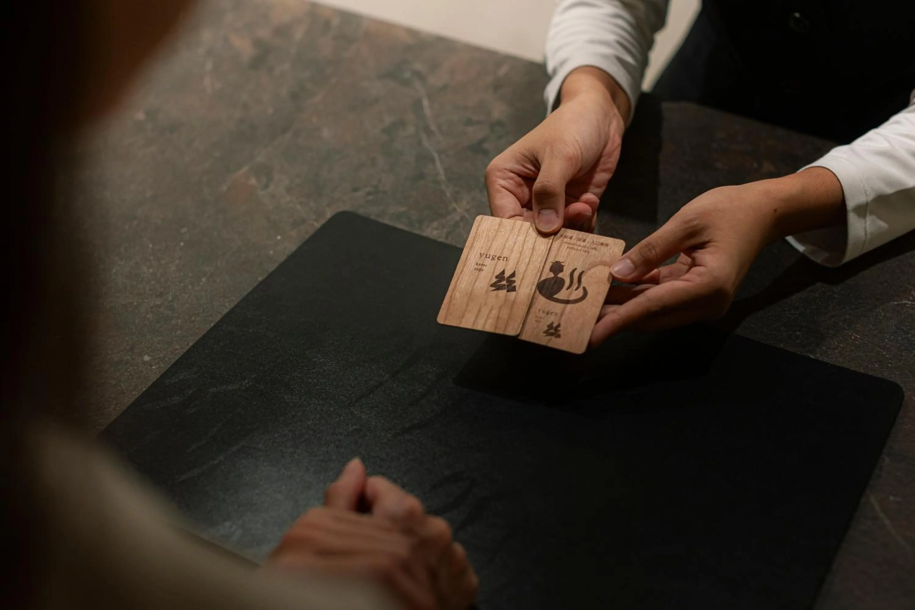 Lobby or reception in yugen kyoto shijo