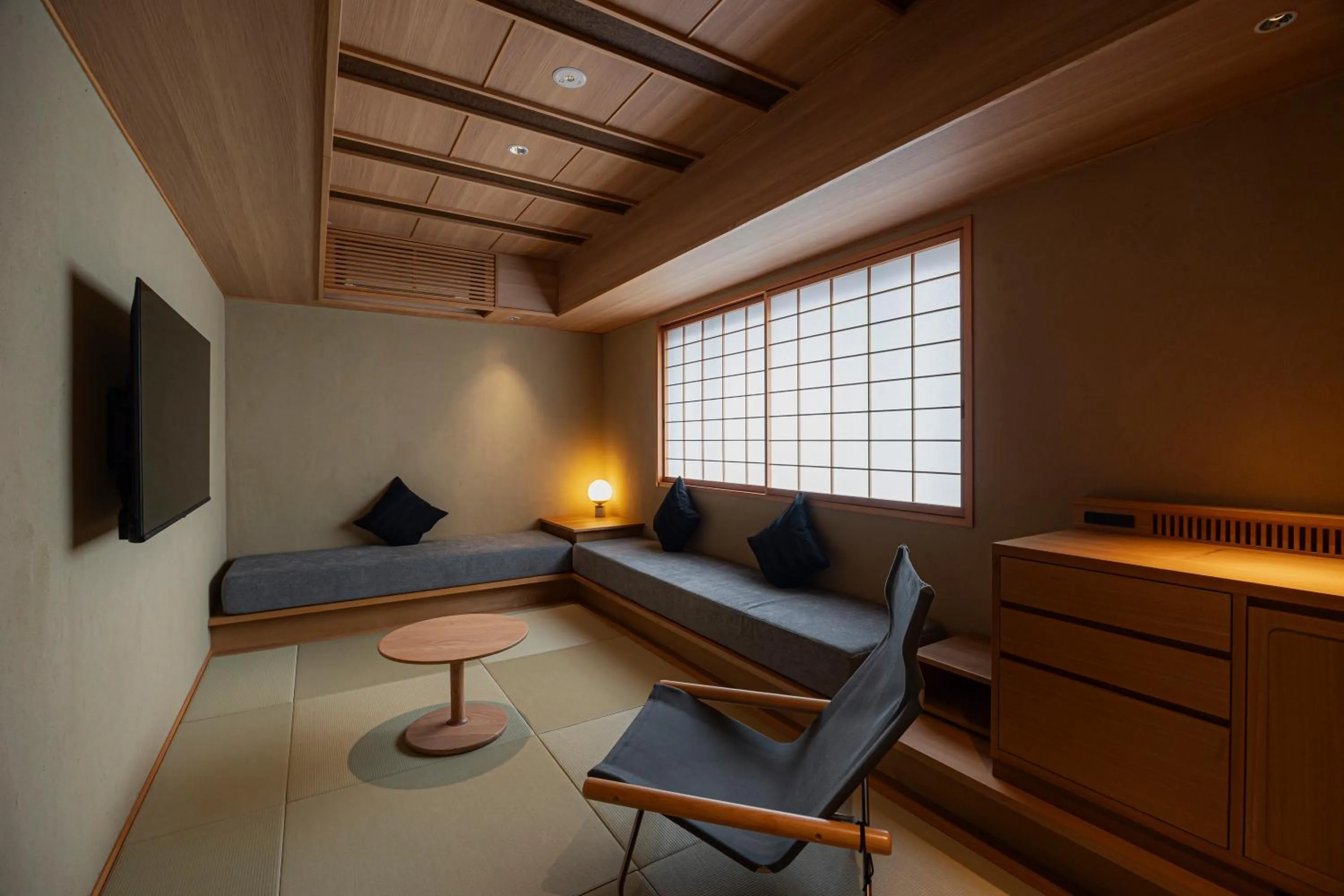 Photo of the whole room in yugen kyoto shijo