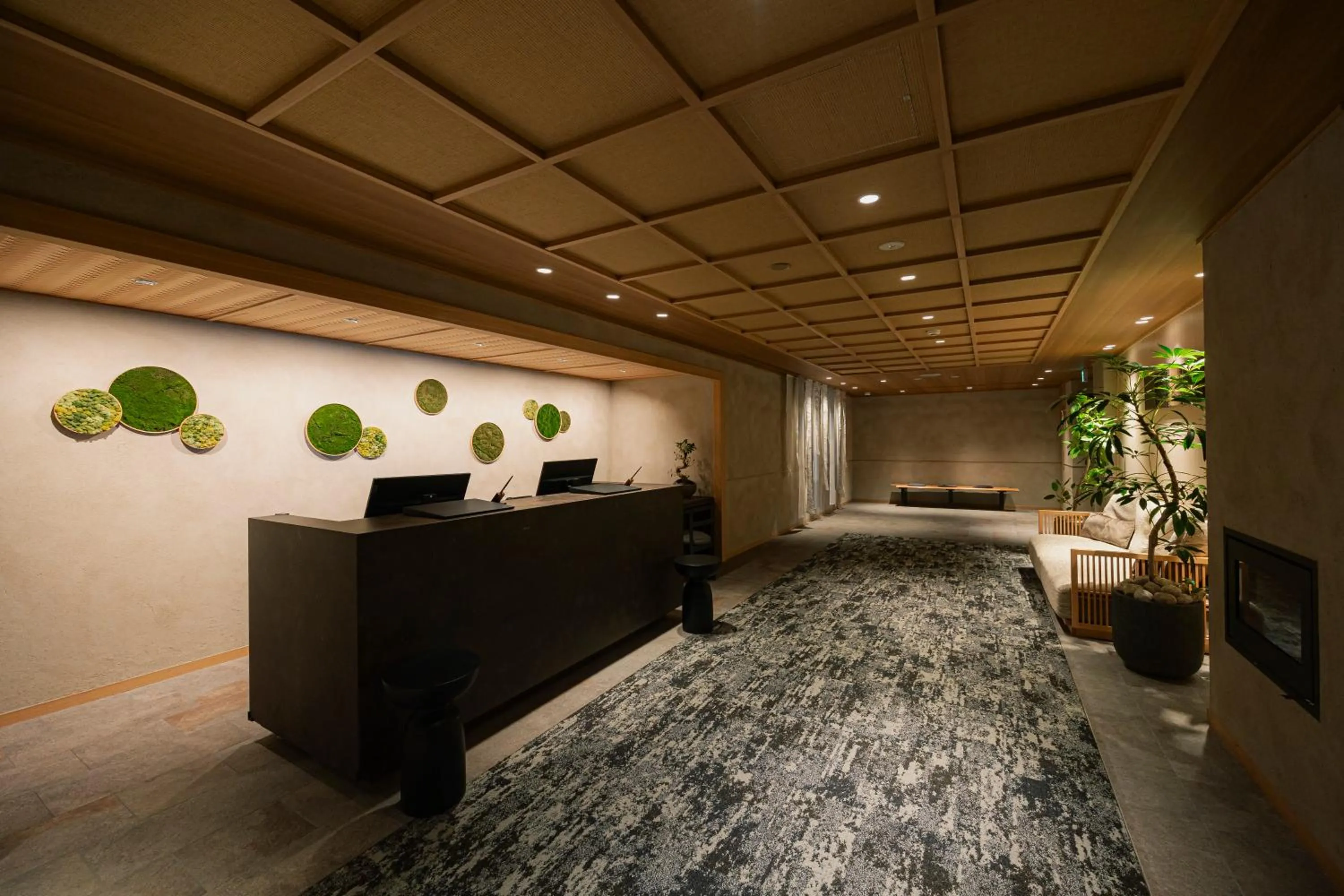 Lobby or reception, Bed in yugen kyoto shijo
