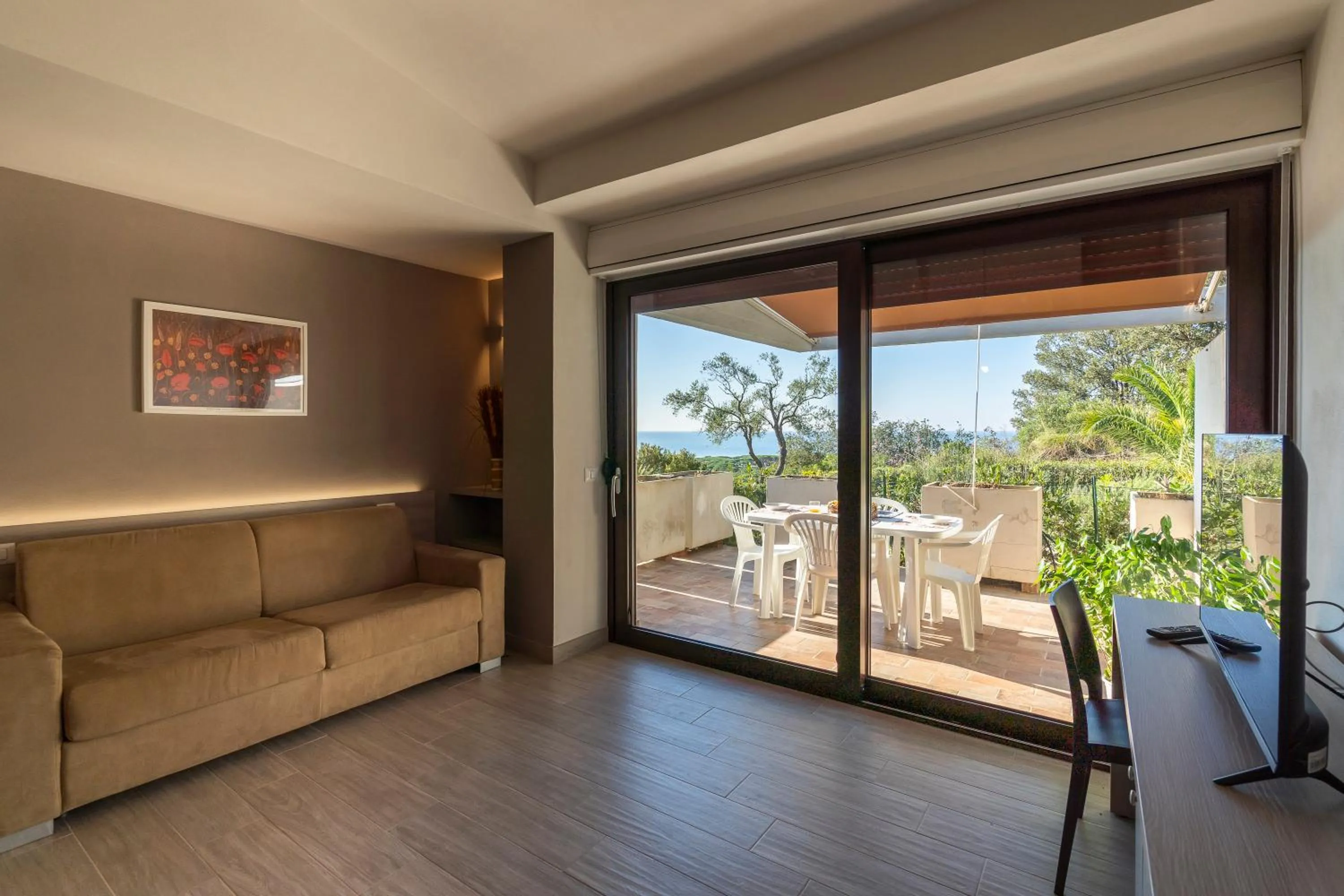 Balcony/Terrace in Residence Solemaremma