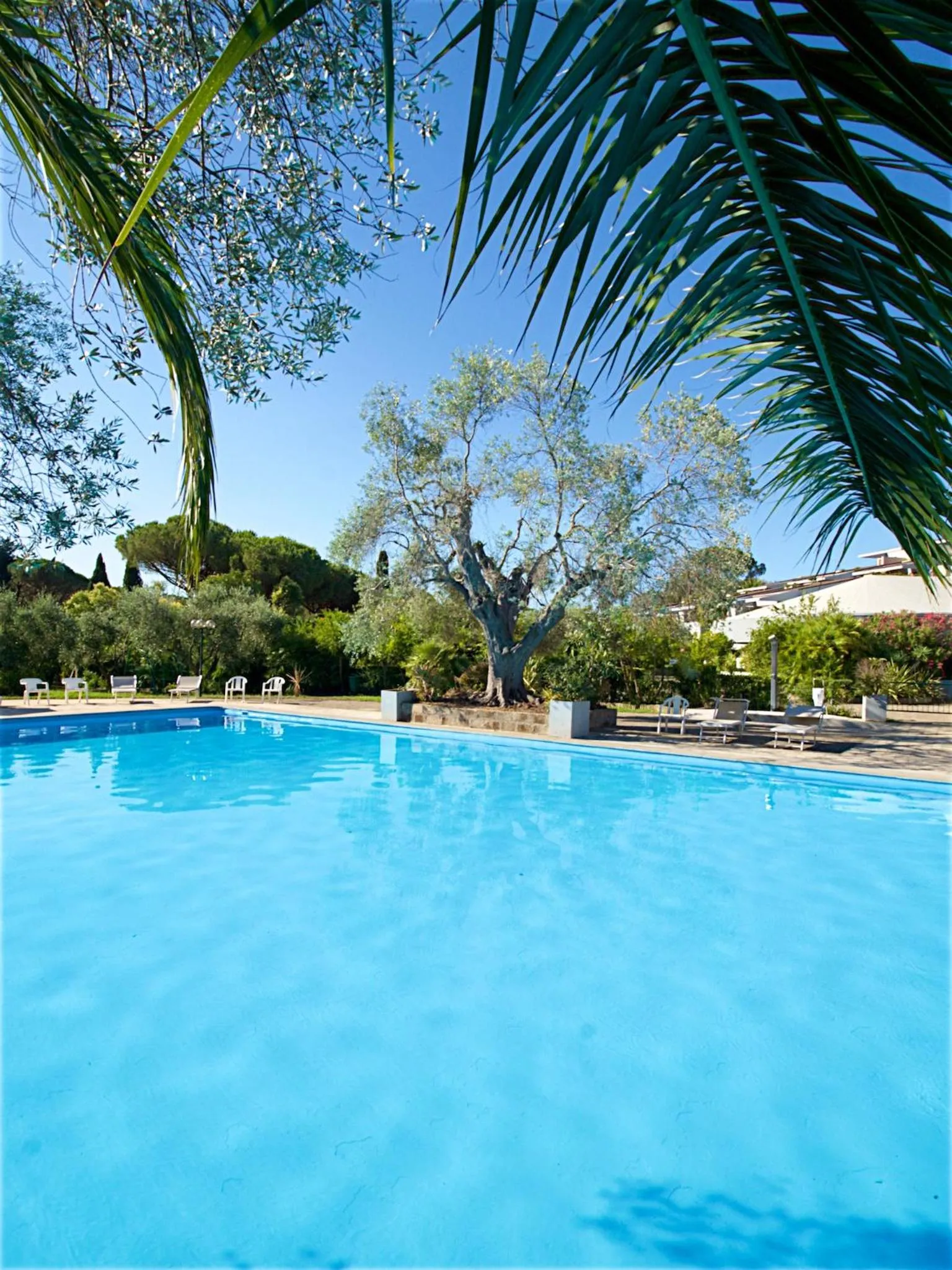 Swimming pool in Residence Solemaremma