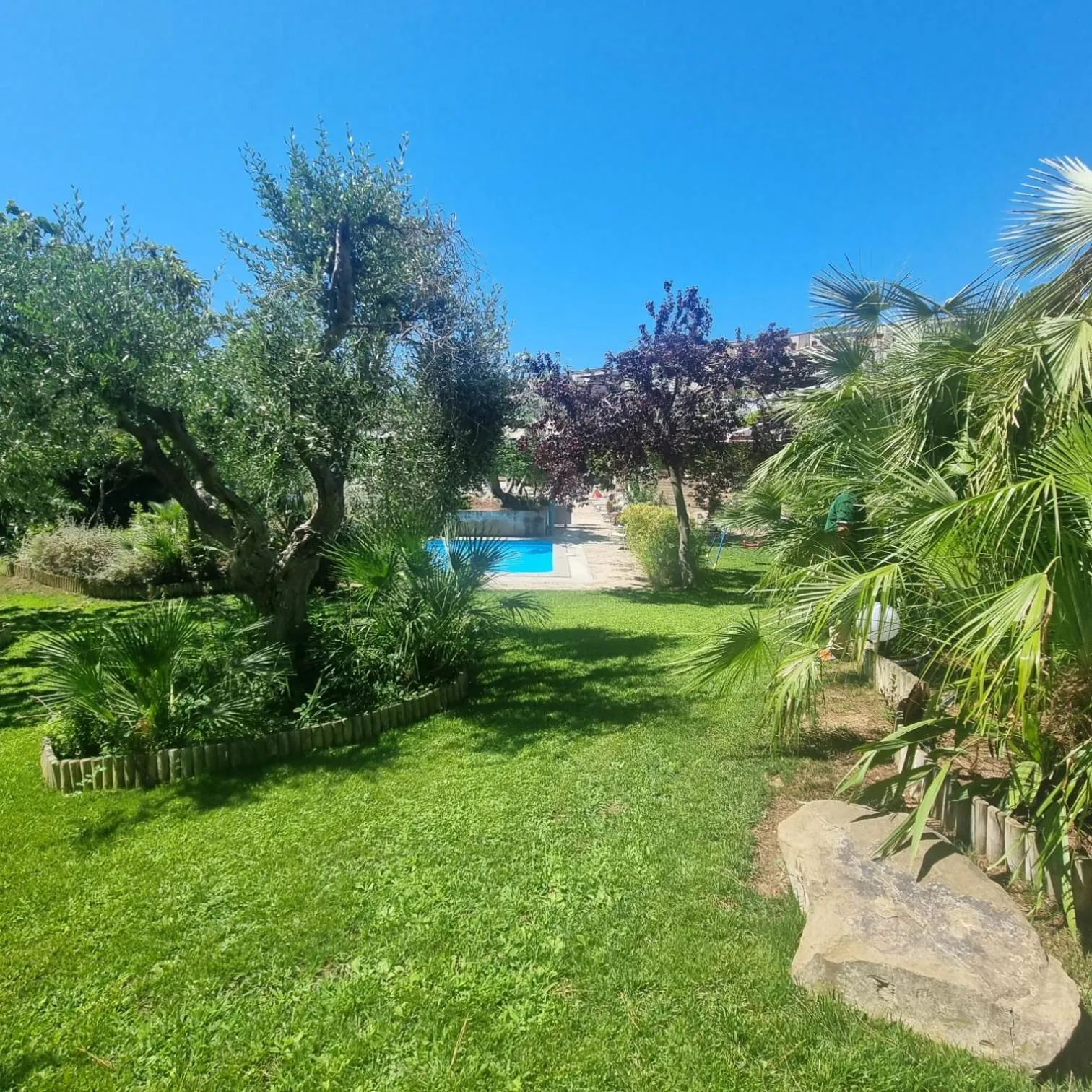 Garden view in Residence Solemaremma