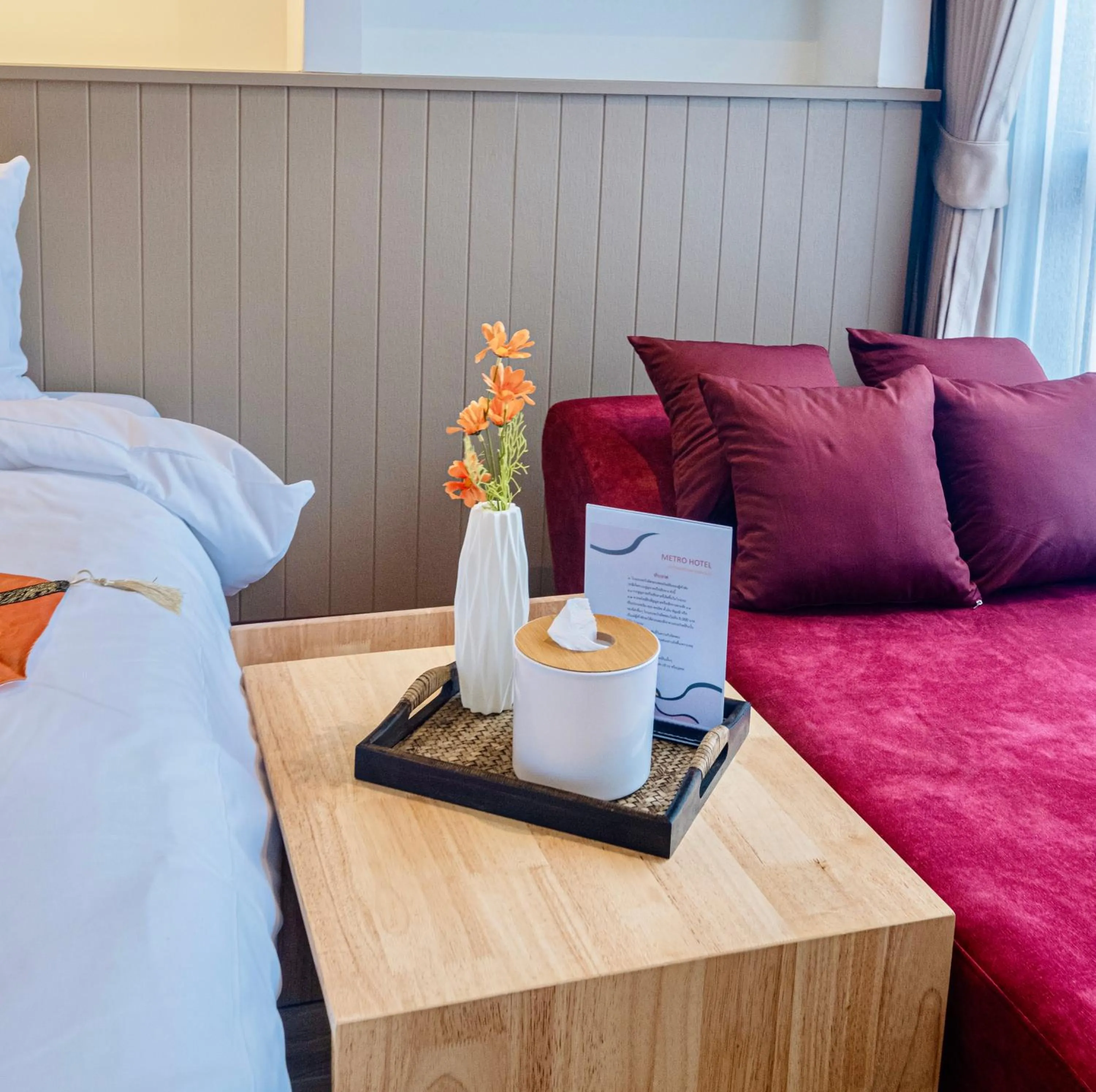 Bed in Metro Hotel Phahonyothin 35