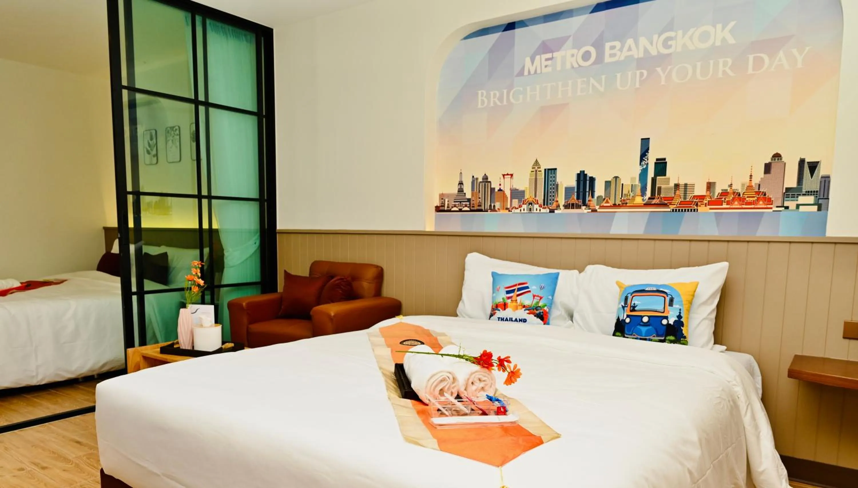 Bed in Metro Hotel Phahonyothin 35