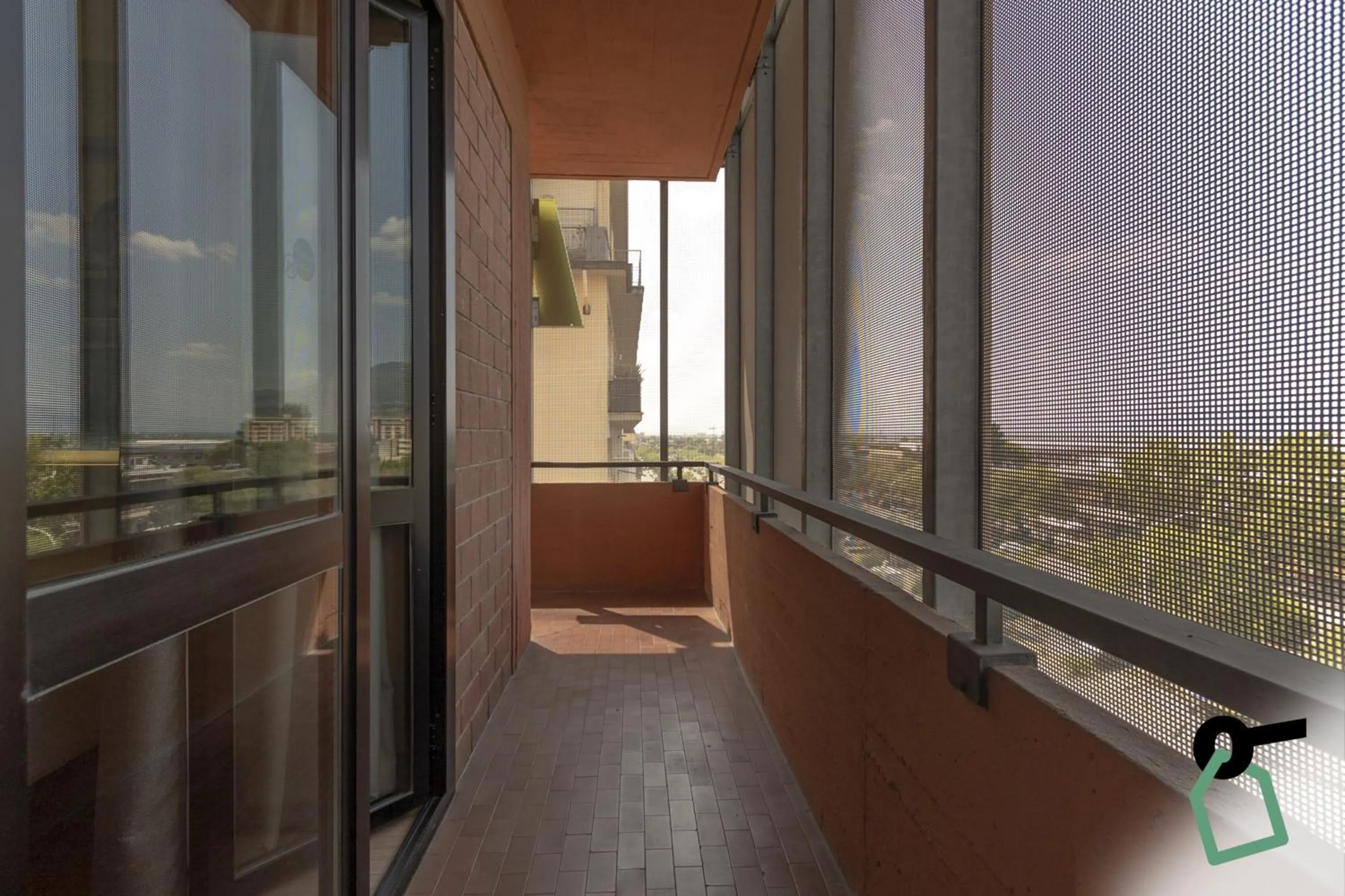 Balcony/Terrace in Hotiday Firenze Guidoni