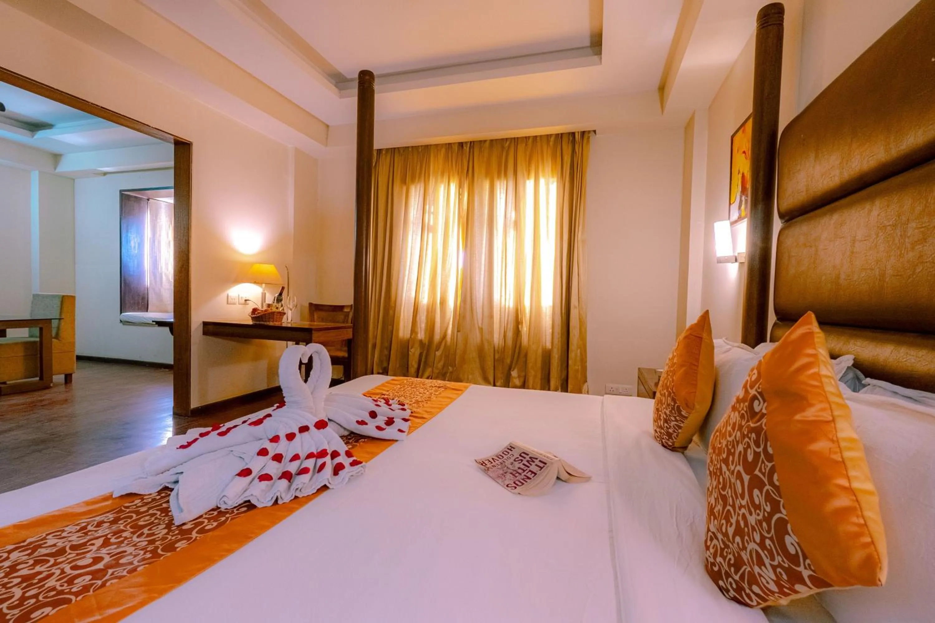 Bed in The Sky Imperial, Udaipur