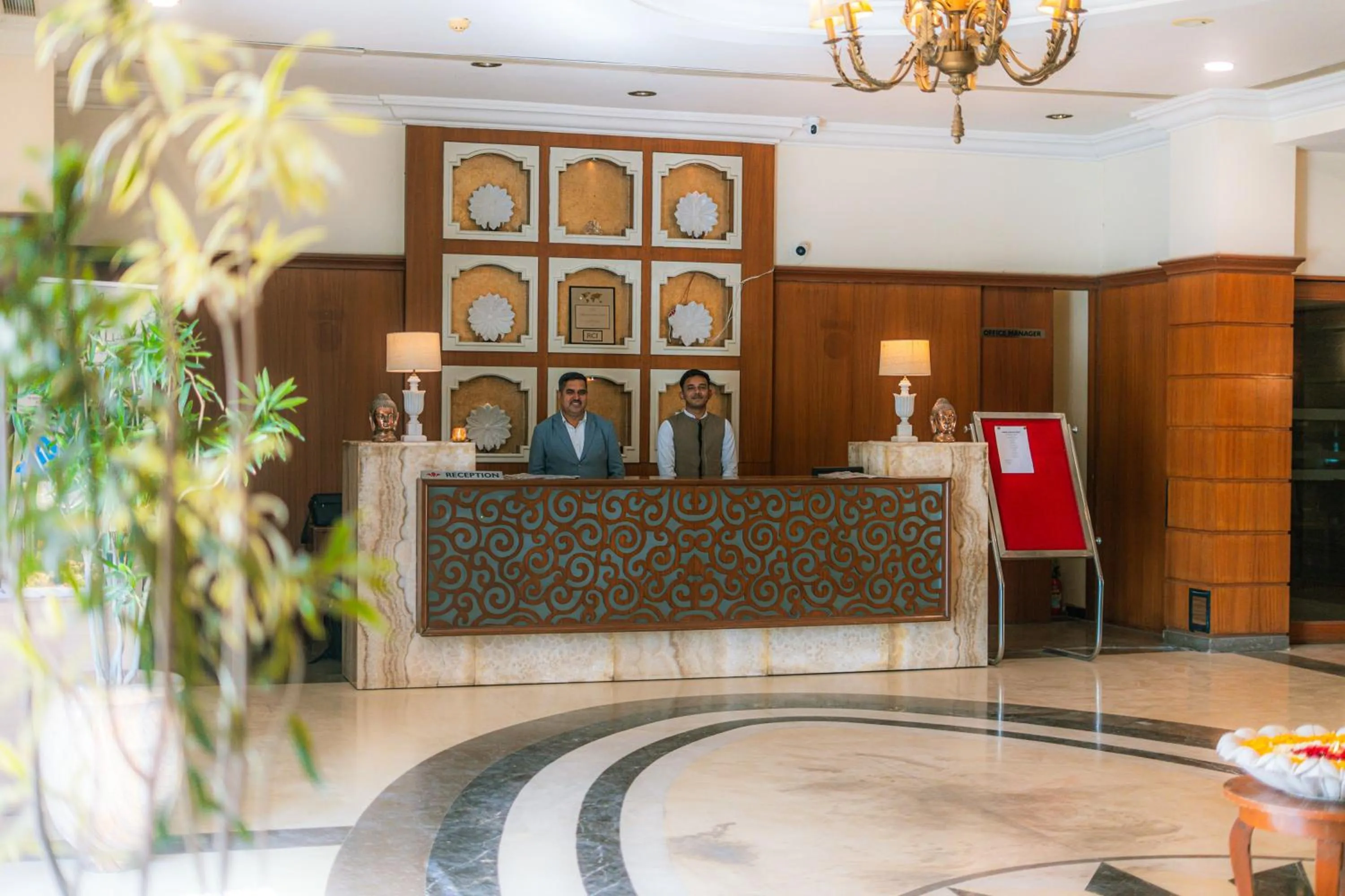 Lobby or reception in The Sky Imperial, Udaipur