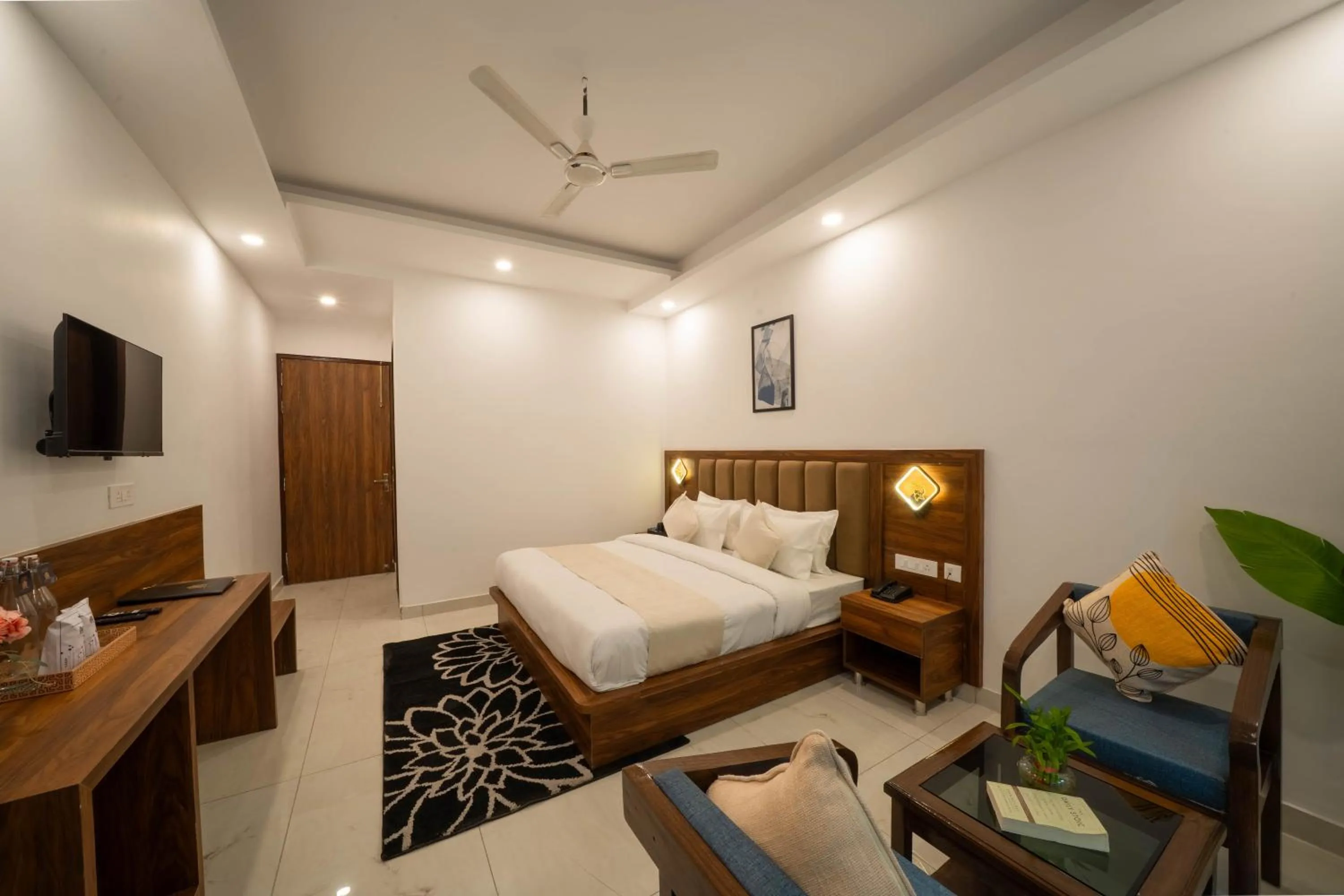 Bed in Premium Mystic Falls near Secret Waterfall