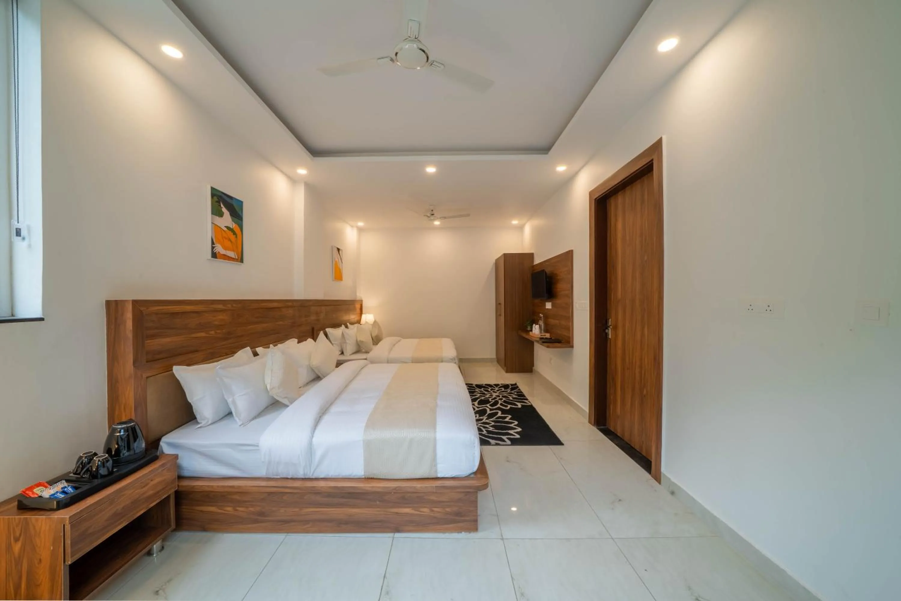 Bed in Premium Mystic Falls near Secret Waterfall