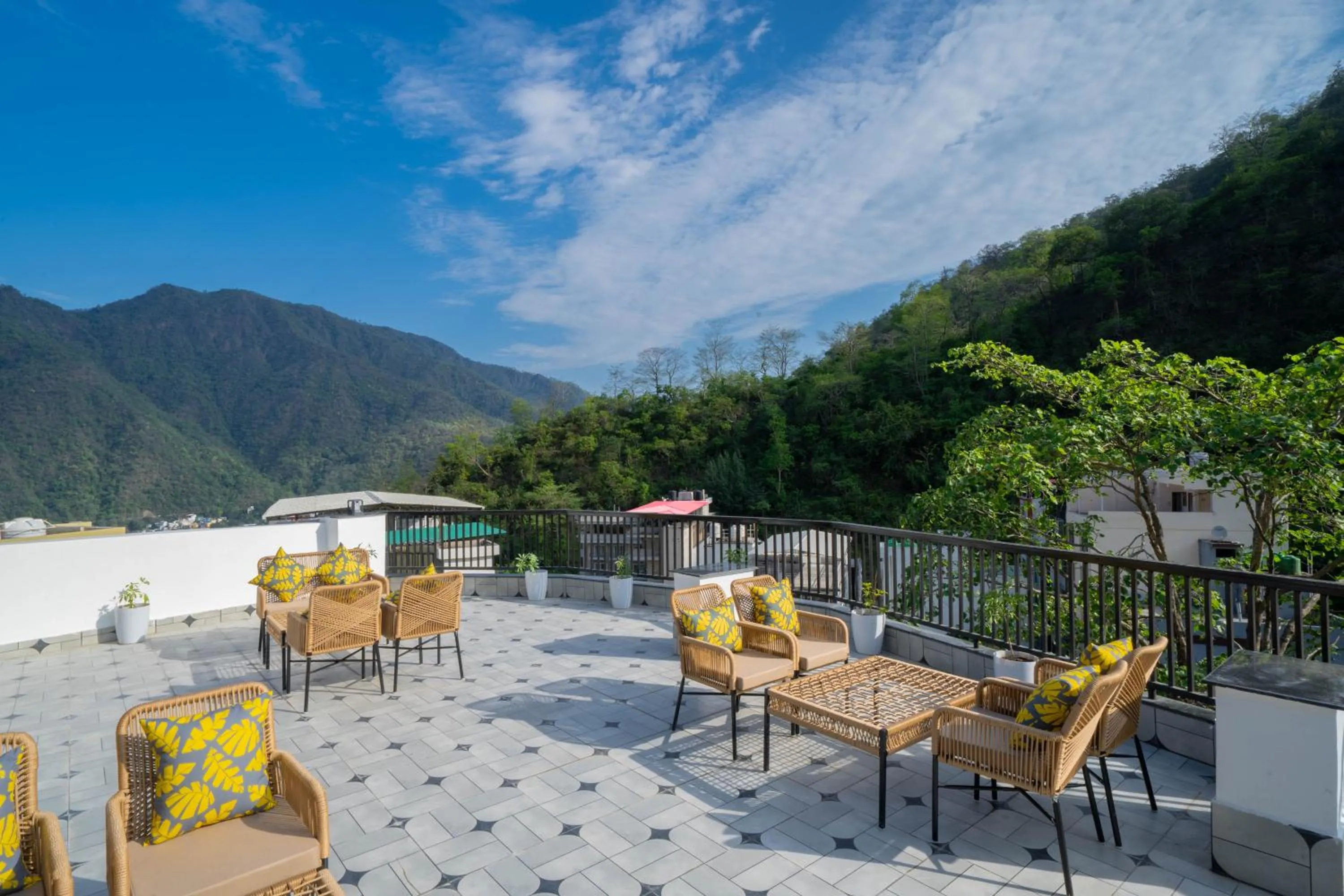 Balcony/Terrace in Premium Mystic Falls near Secret Waterfall