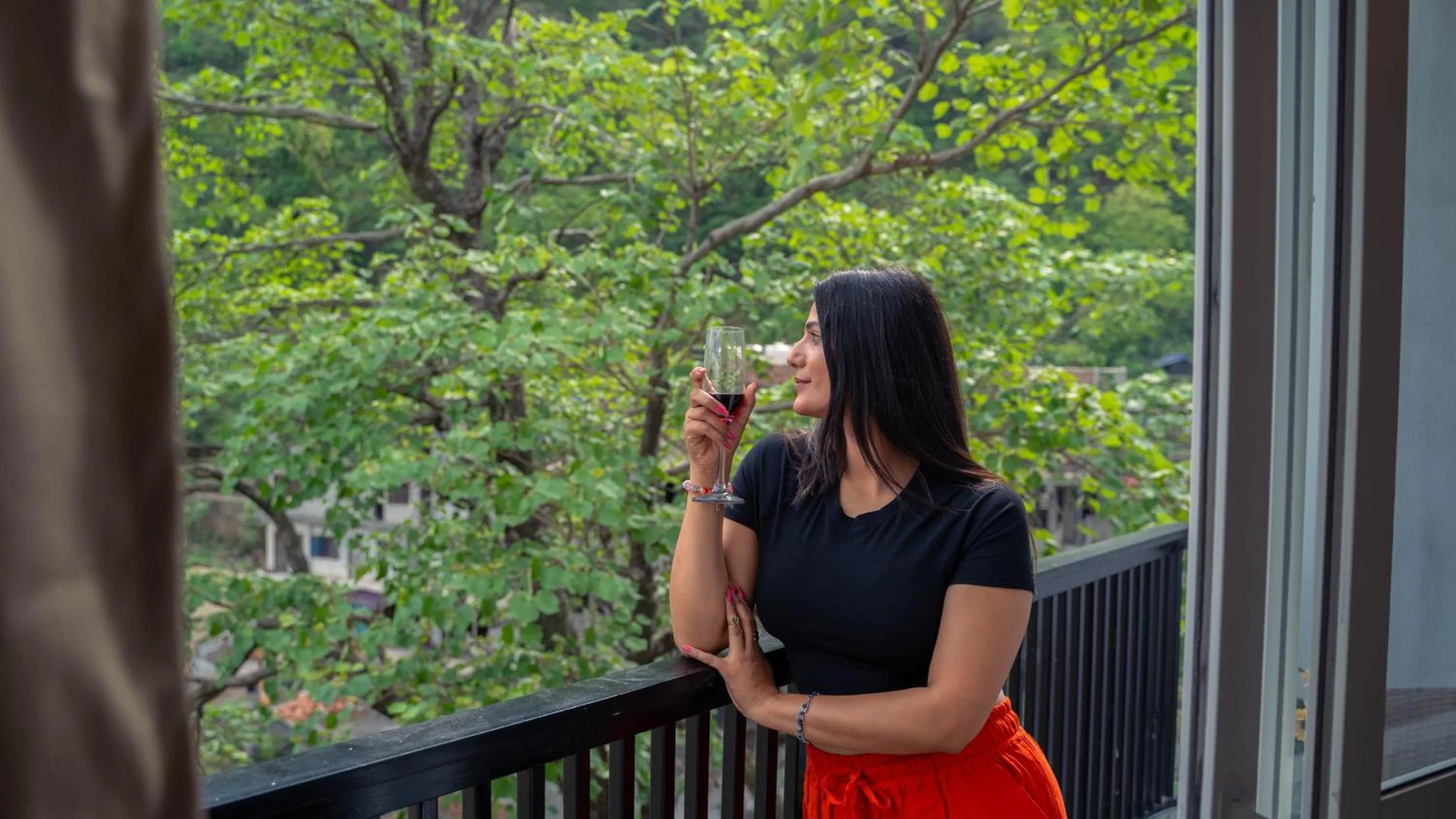 Balcony/Terrace in Premium Mystic Falls near Secret Waterfall