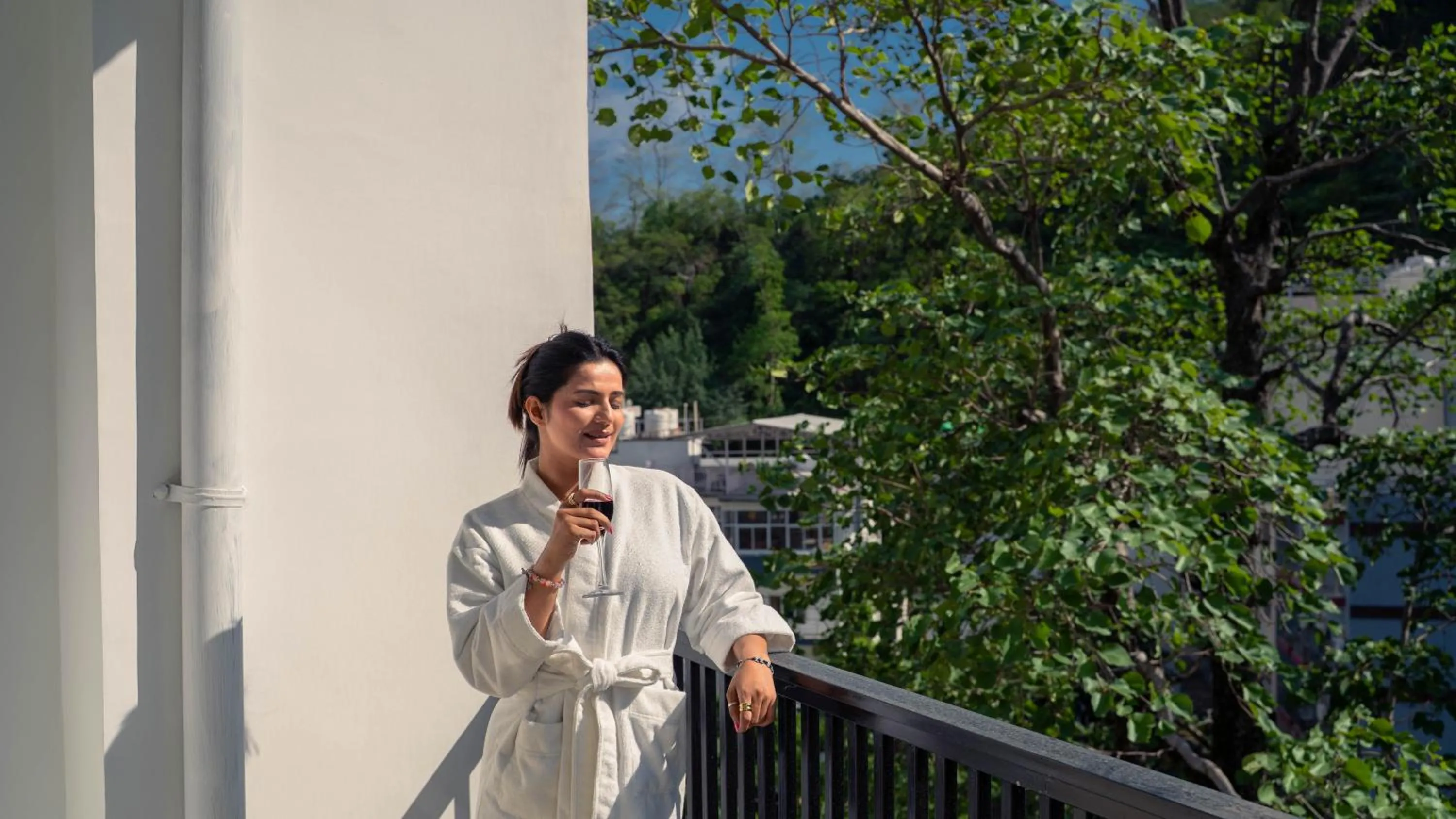 Balcony/Terrace in Premium Mystic Falls near Secret Waterfall