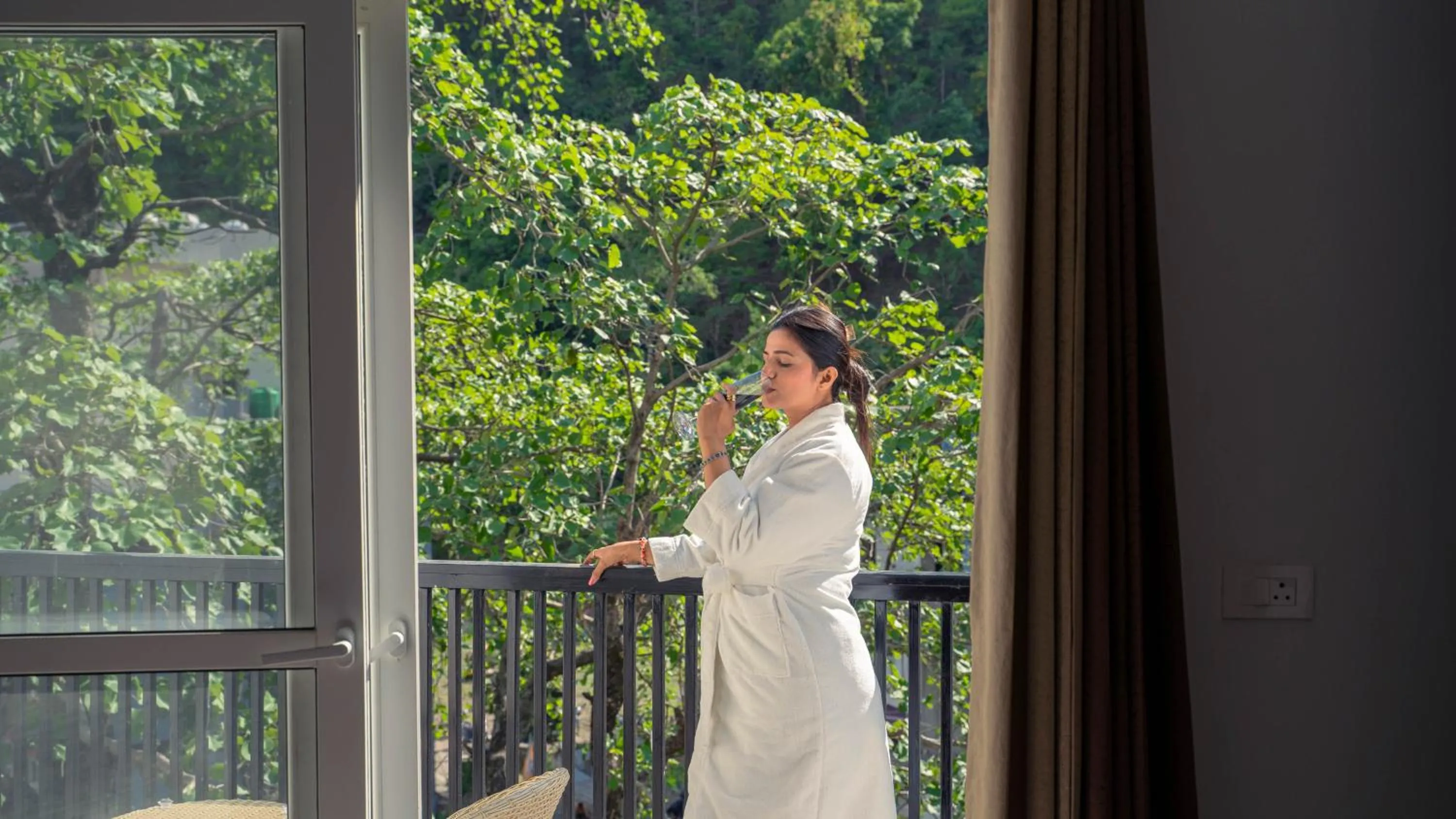 Balcony/Terrace in Premium Mystic Falls near Secret Waterfall