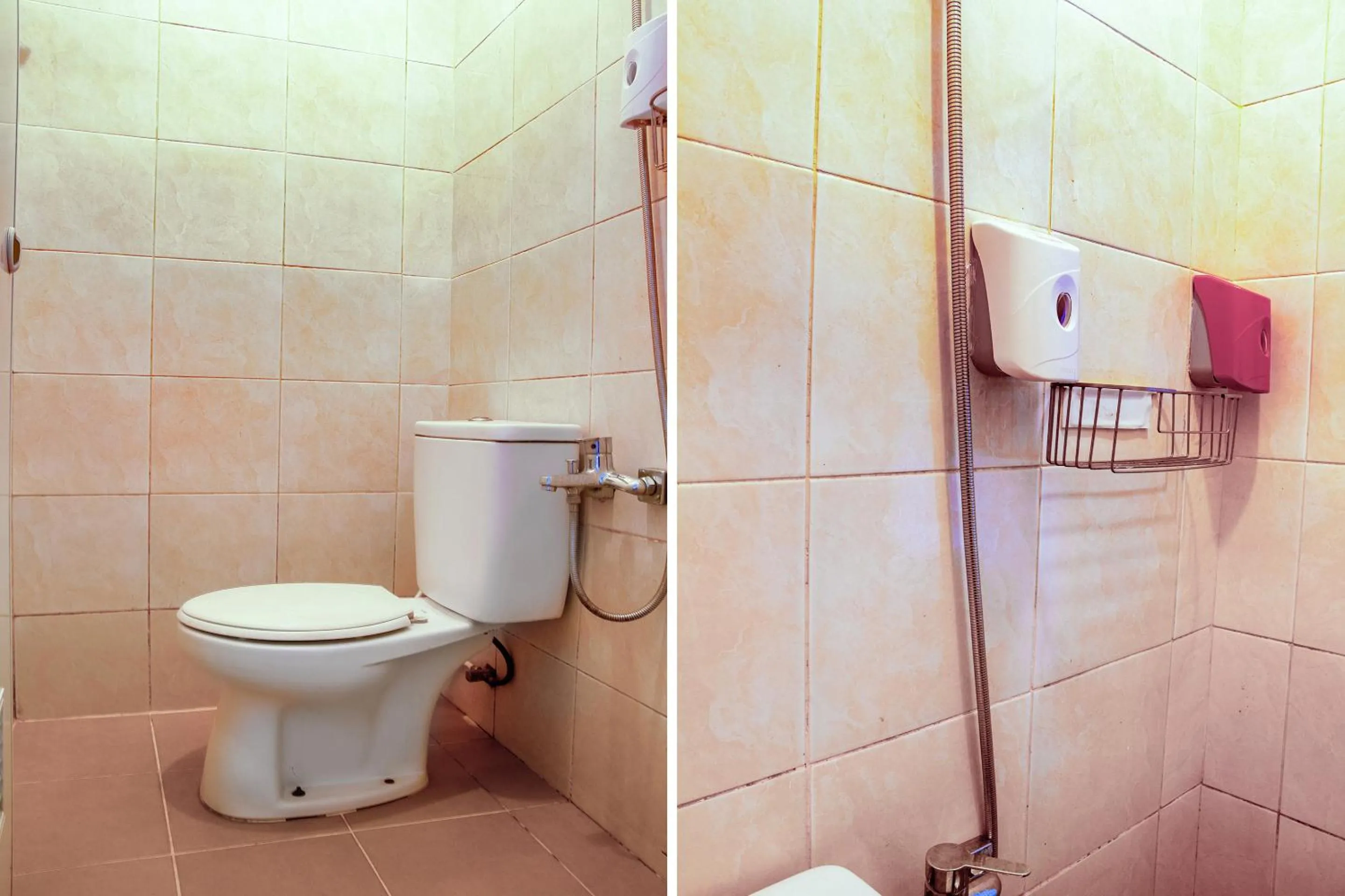 Bathroom in Hotel O Jakarta near One Belpark Mall formerly Wisma Minongga