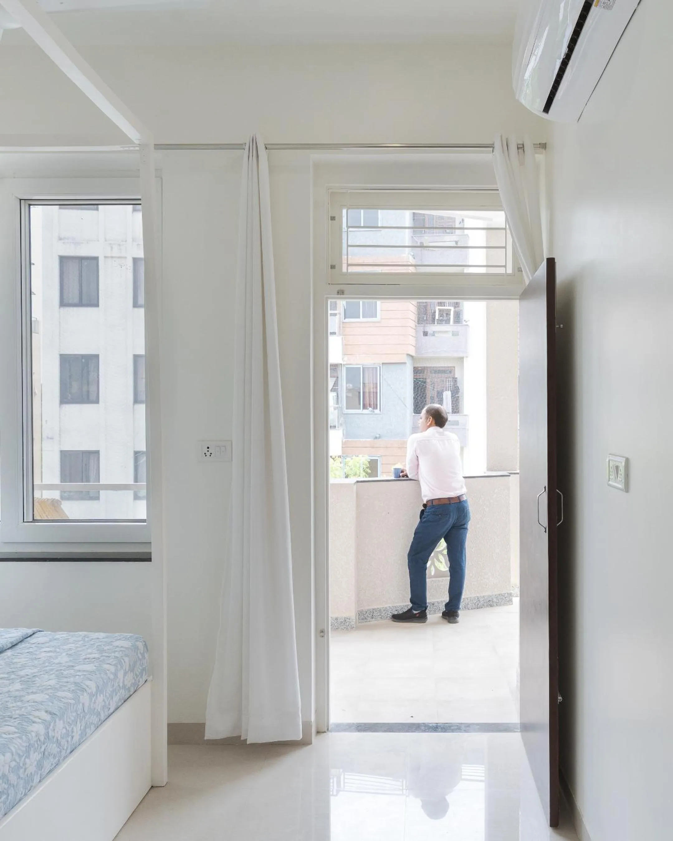 Balcony/Terrace in Thamosa Stays